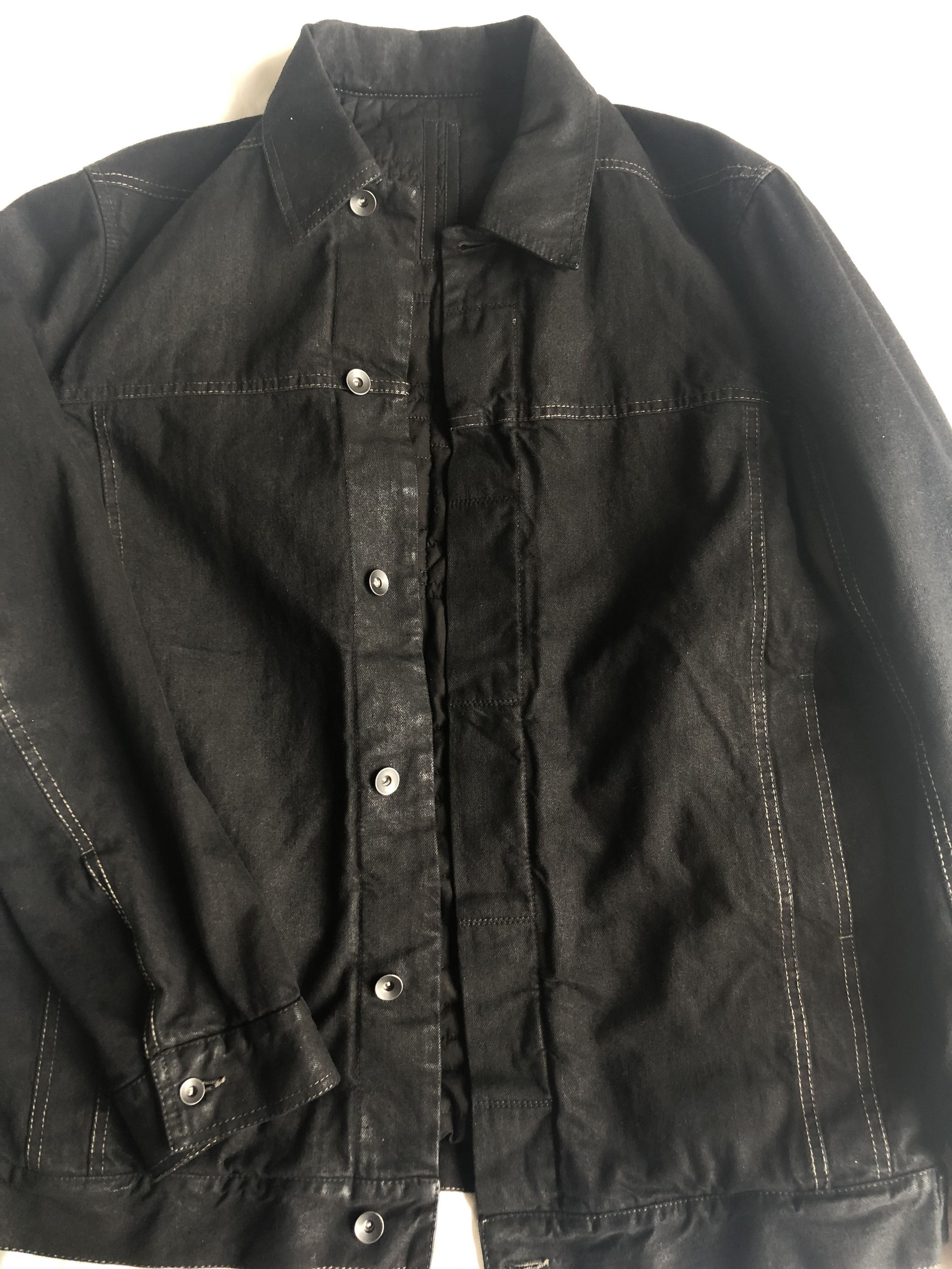 Rick Owens × Rick Owens Drkshdw Rick Owens DRKSHDW Worker Jacket Size US XL / EU 56 / 4 - 2 Thumbnail