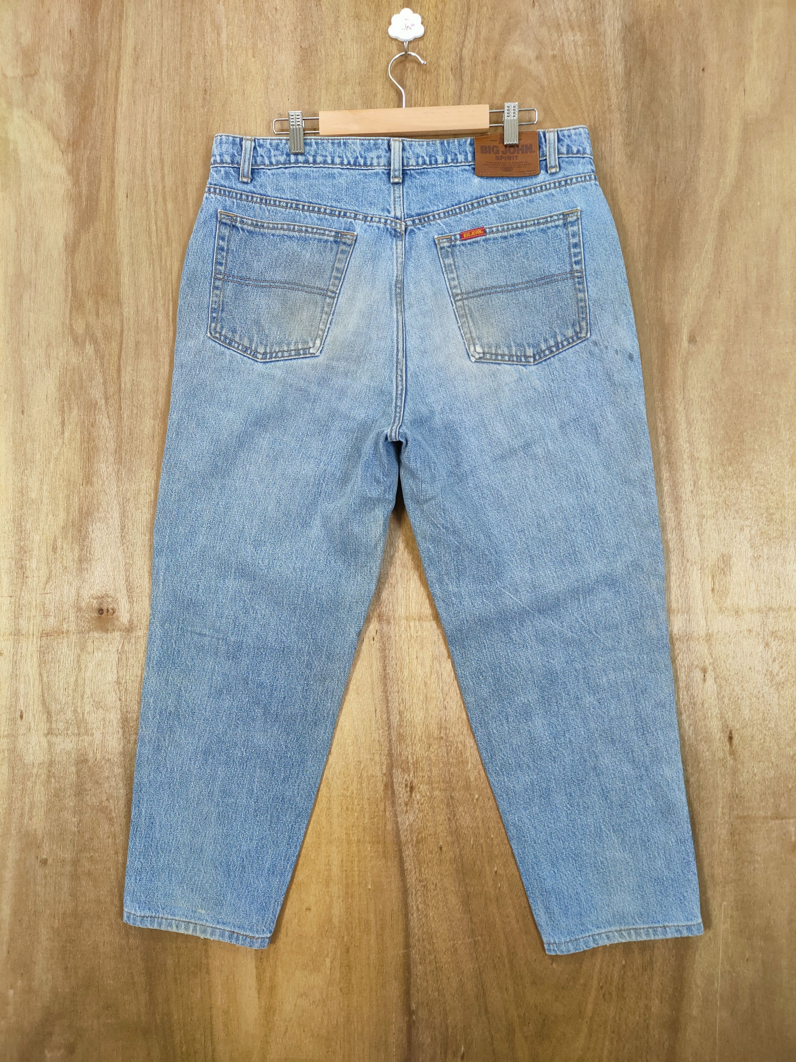 Japanese Brand × Jean VINTAGE RUSTY FADED DISTRESSED JEANS PANTS Size US 36 / EU 52 - 2 Thumbnail