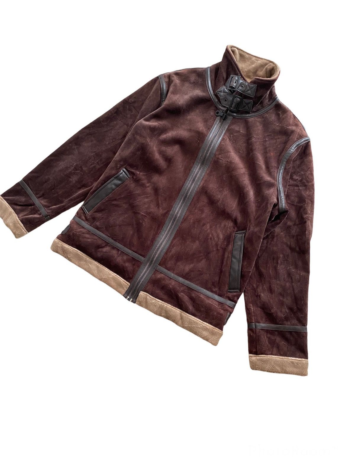 Velvet First Down USA B-3 Velvet Jacket design rare military Style Size US L / EU 52-54 / 3 - 1 Thumbnail