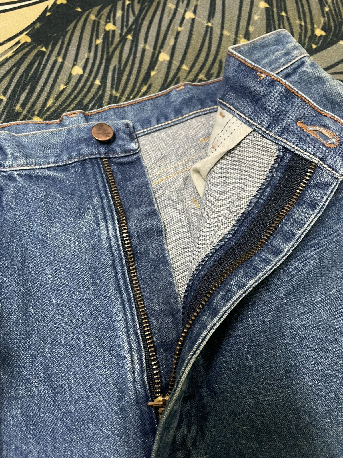 Vintage × Wrangler Vintage Wrangler Denim Shortpant 80s Size US 34 / EU 50 - 4 Thumbnail