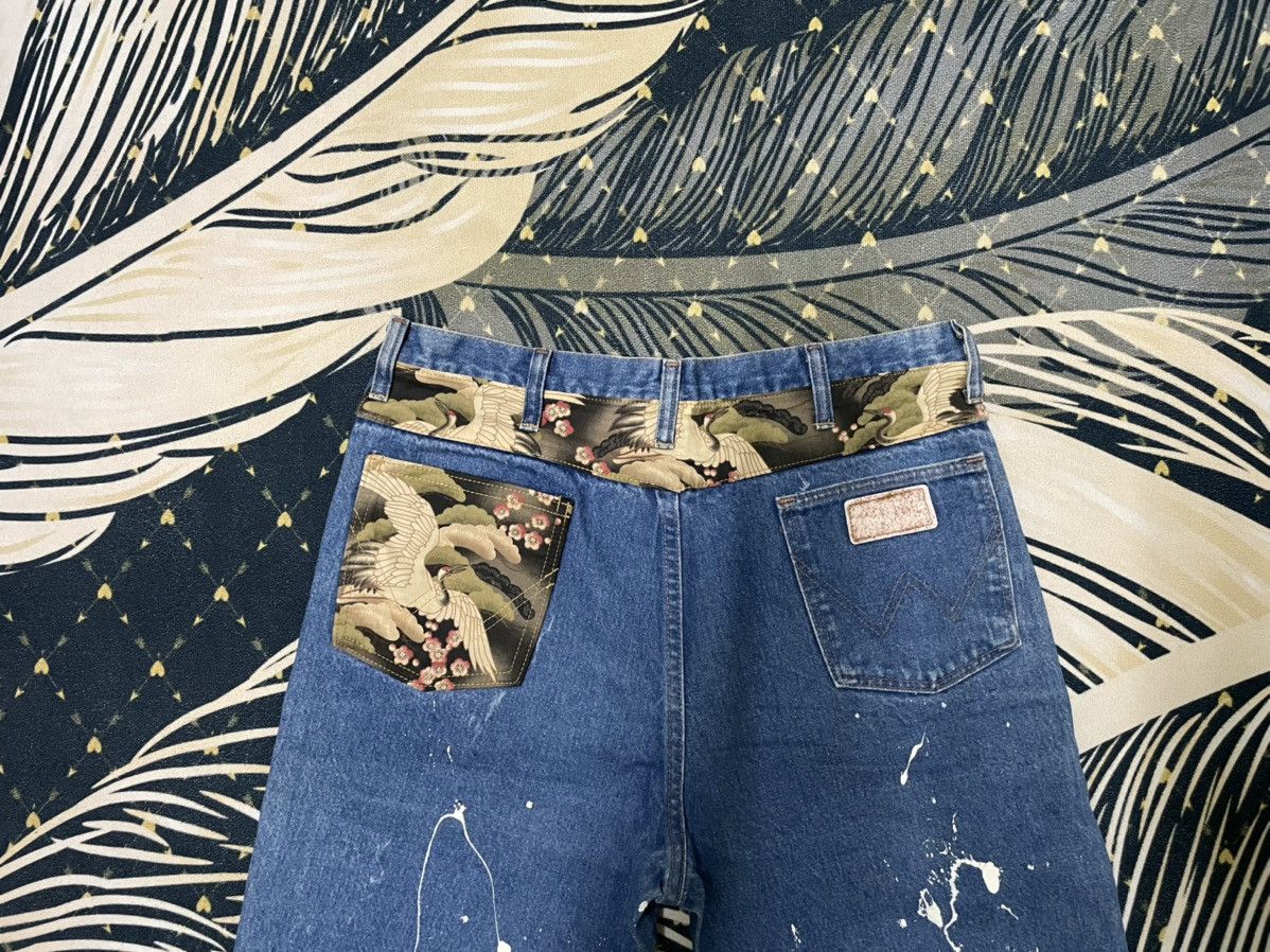 Vintage × Wrangler Vintage Wrangler Denim Shortpant 80s Size US 34 / EU 50 - 8 Thumbnail