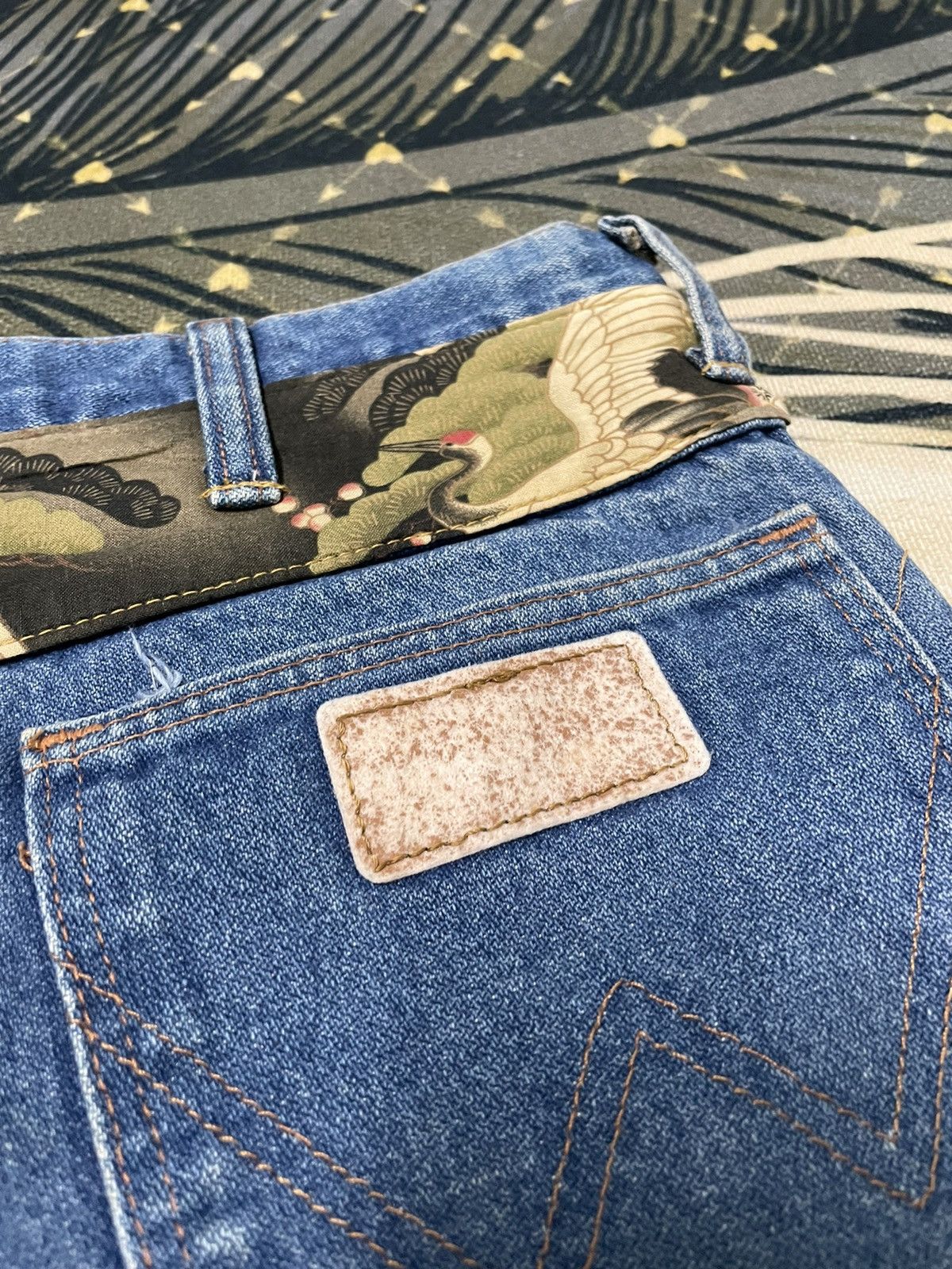 Vintage × Wrangler Vintage Wrangler Denim Shortpant 80s Size US 34 / EU 50 - 6 Thumbnail