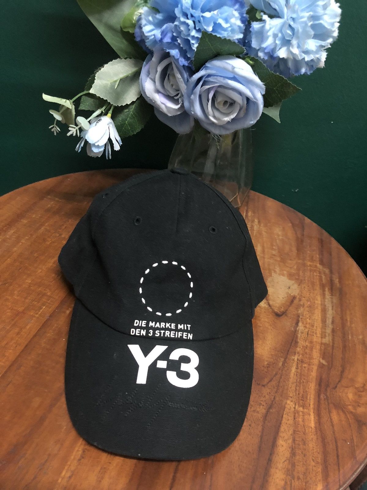 image of Y-3 Adidas X Yohji Yamamoto Hats in Black, Men's