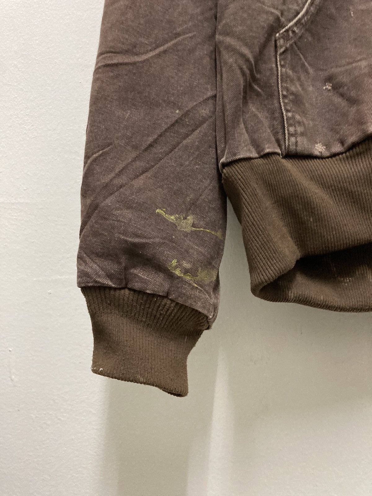 Carhartt Vintage Carhartt distressed sun faded work jacket brown Size US L / EU 52-54 / 3 - 4 Thumbnail