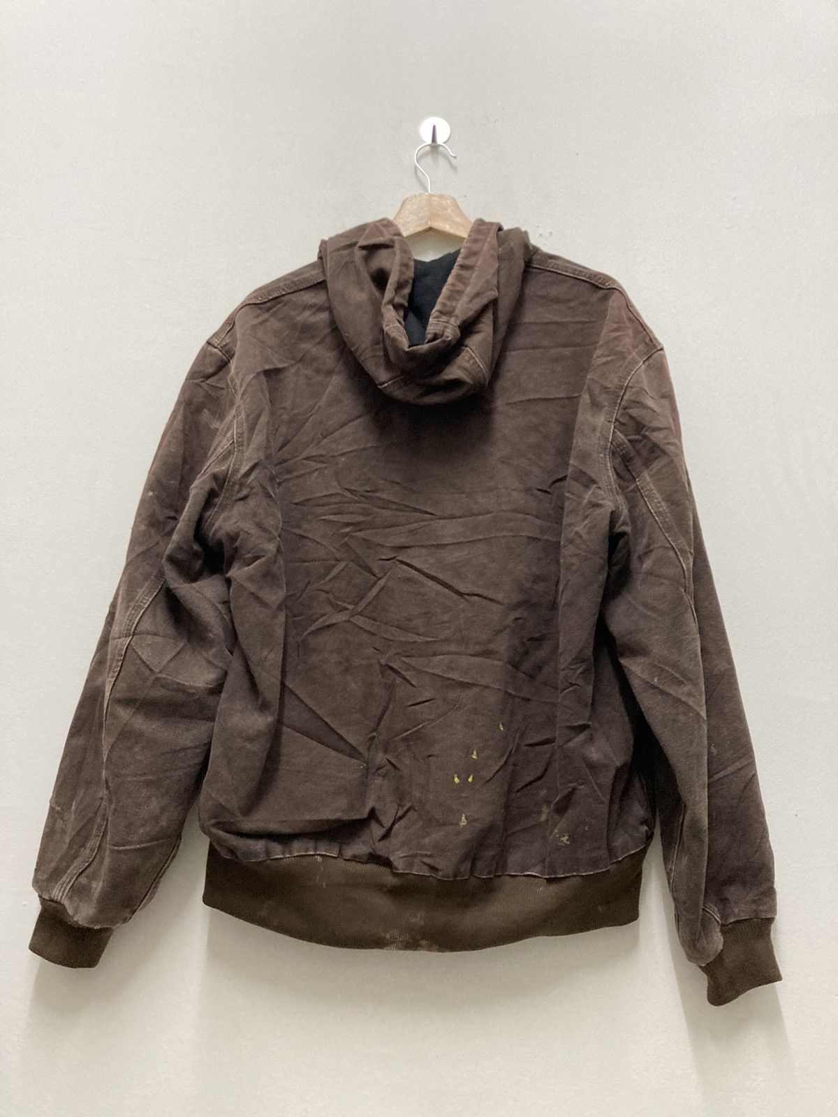 Carhartt Vintage Carhartt distressed sun faded work jacket brown Size US L / EU 52-54 / 3 - 7 Thumbnail