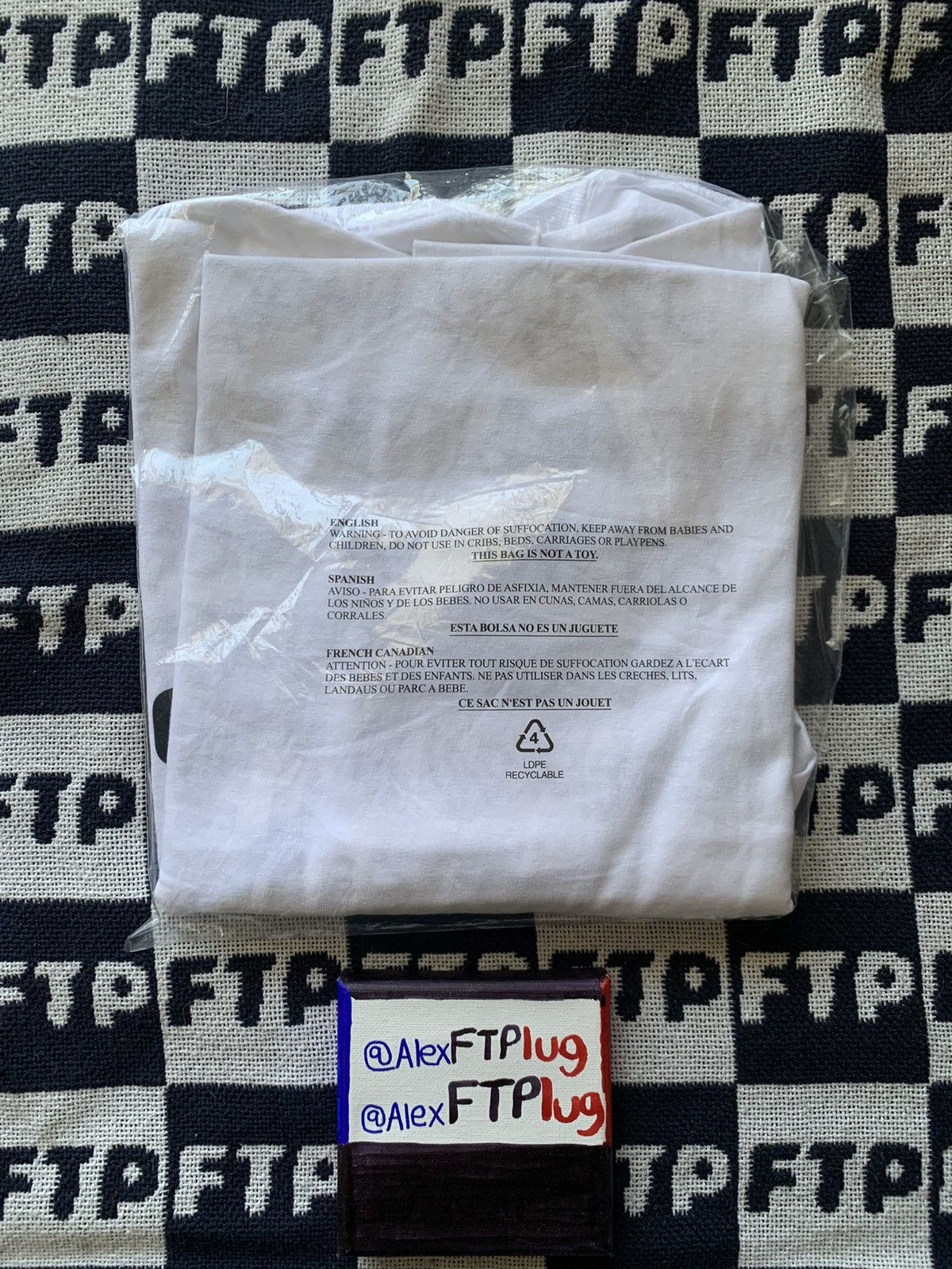 Fuck The Population FTP Not A Skate Video Tee Size US L / EU 52-54 / 3 - 4 Thumbnail