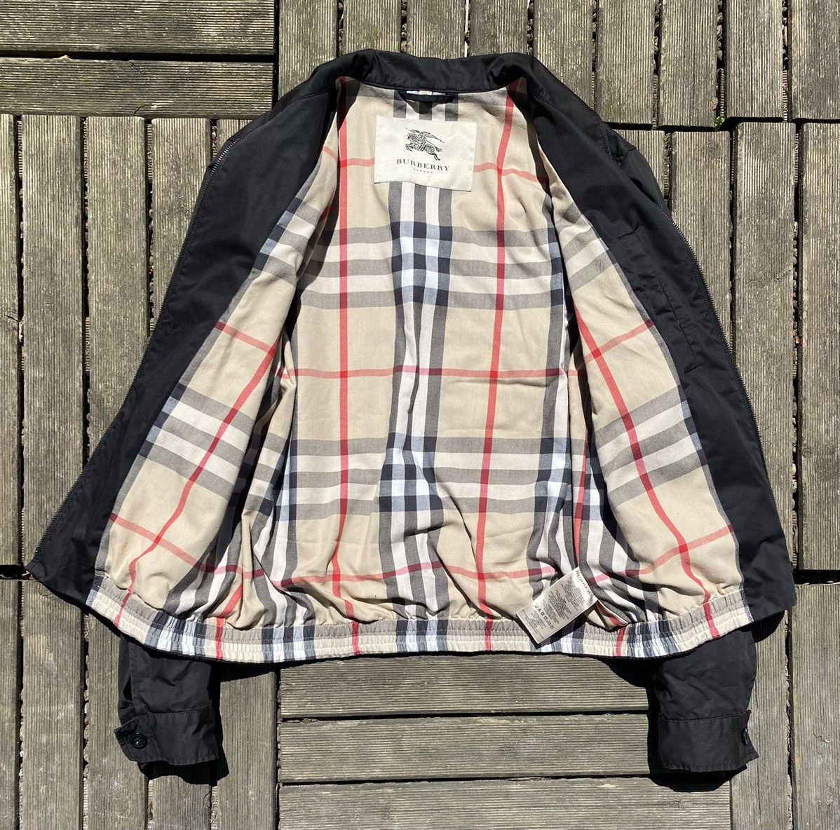 Vintage Thomas Burberry Harrington Jacket (NOS) - Cream size