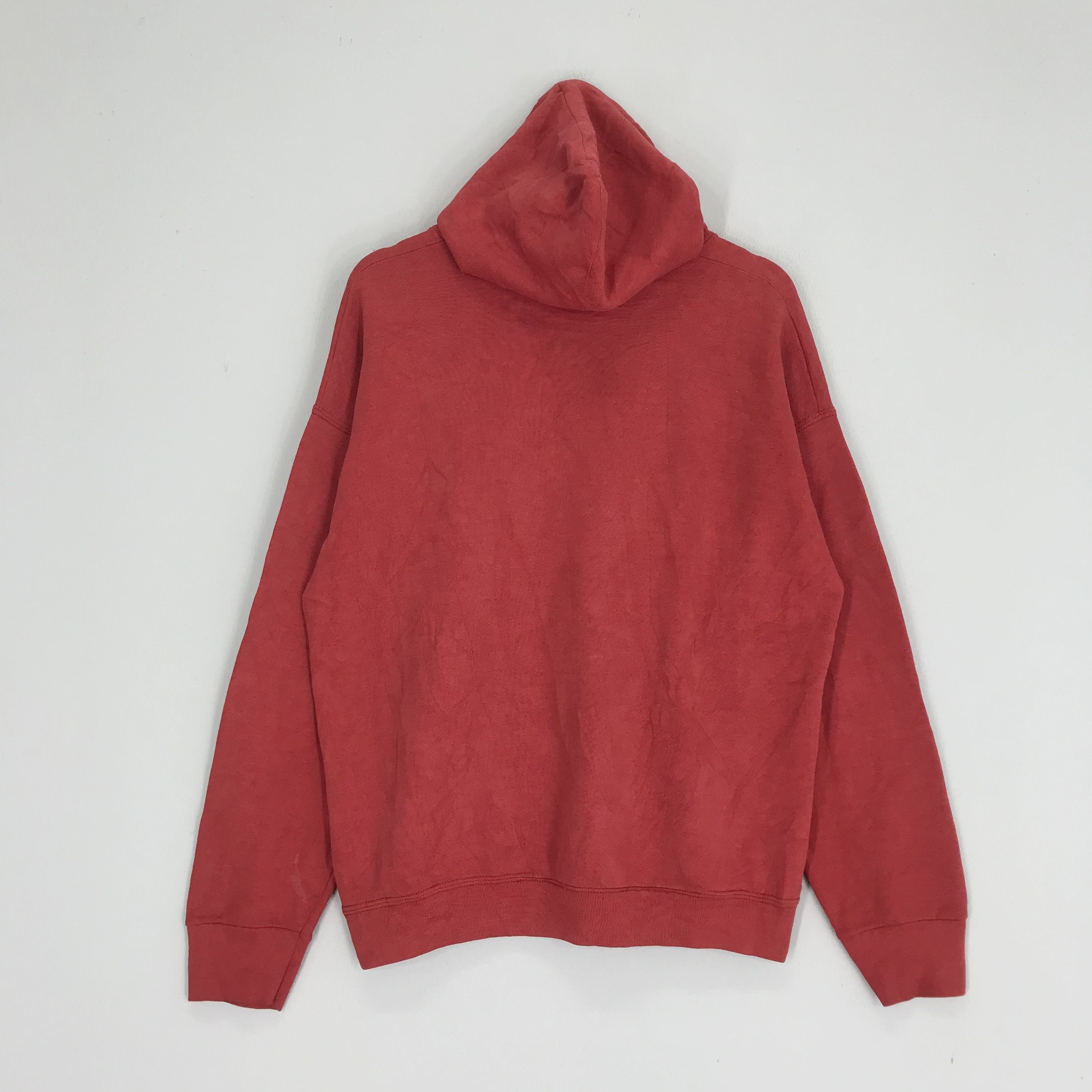 Vintage Vintage 90s Iowa State Cyclones Sweater Hoodie Red Size US L / EU 52-54 / 3 - 2 Thumbnail