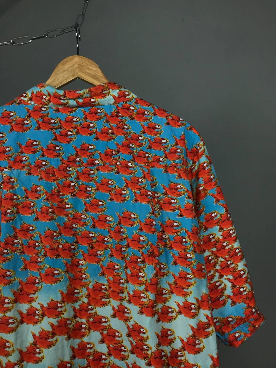 Vintage Pirana Joe vintage crazy Hawaiian overprinted shirt Size US M / EU 48-50 / 2 - 8 Thumbnail