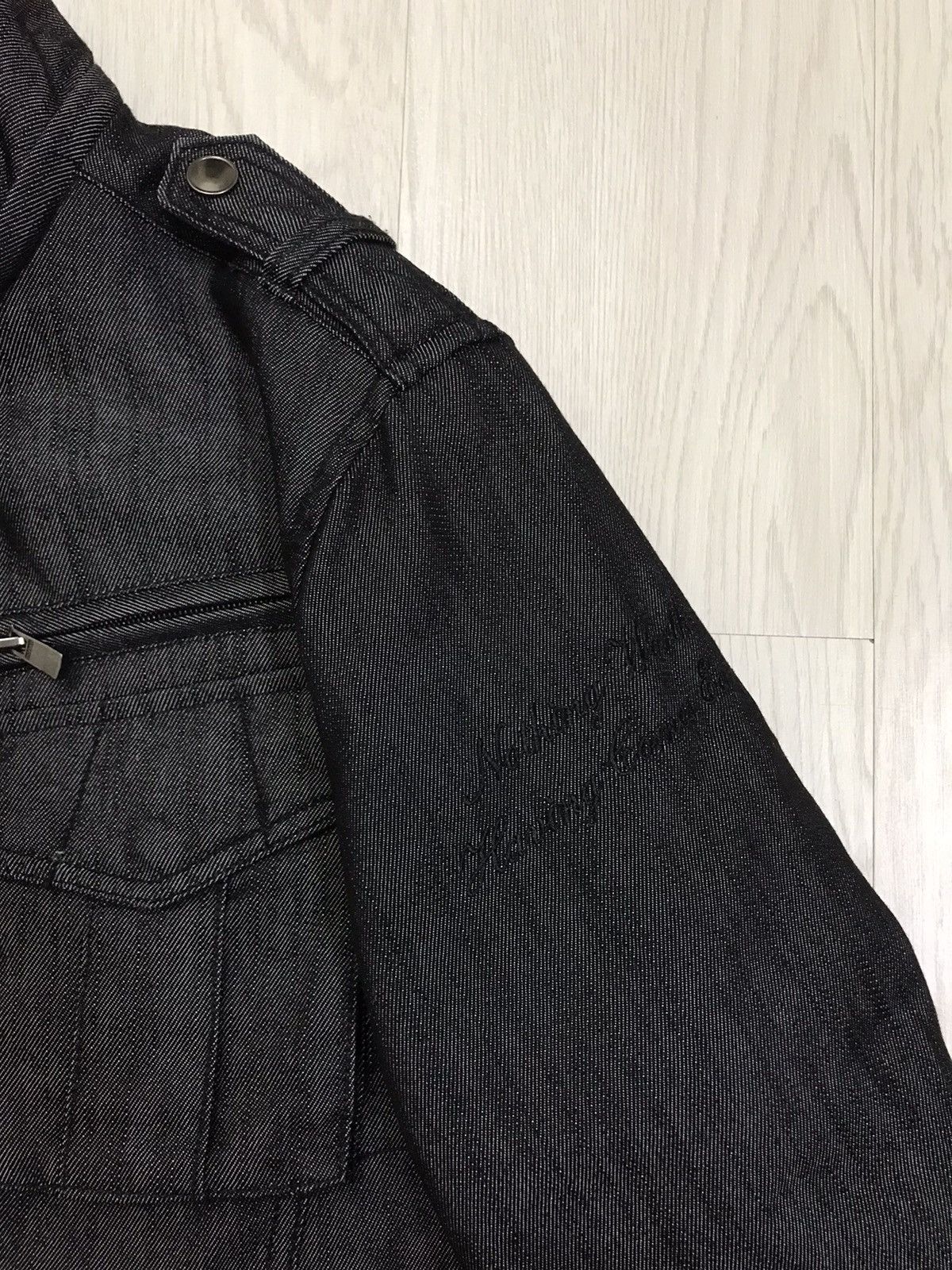 Japanese Brand × United Arrows Diagonal Arrow Japan Denim Jacket Multipocket Size US M / EU 48-50 / 2 - 11 Thumbnail
