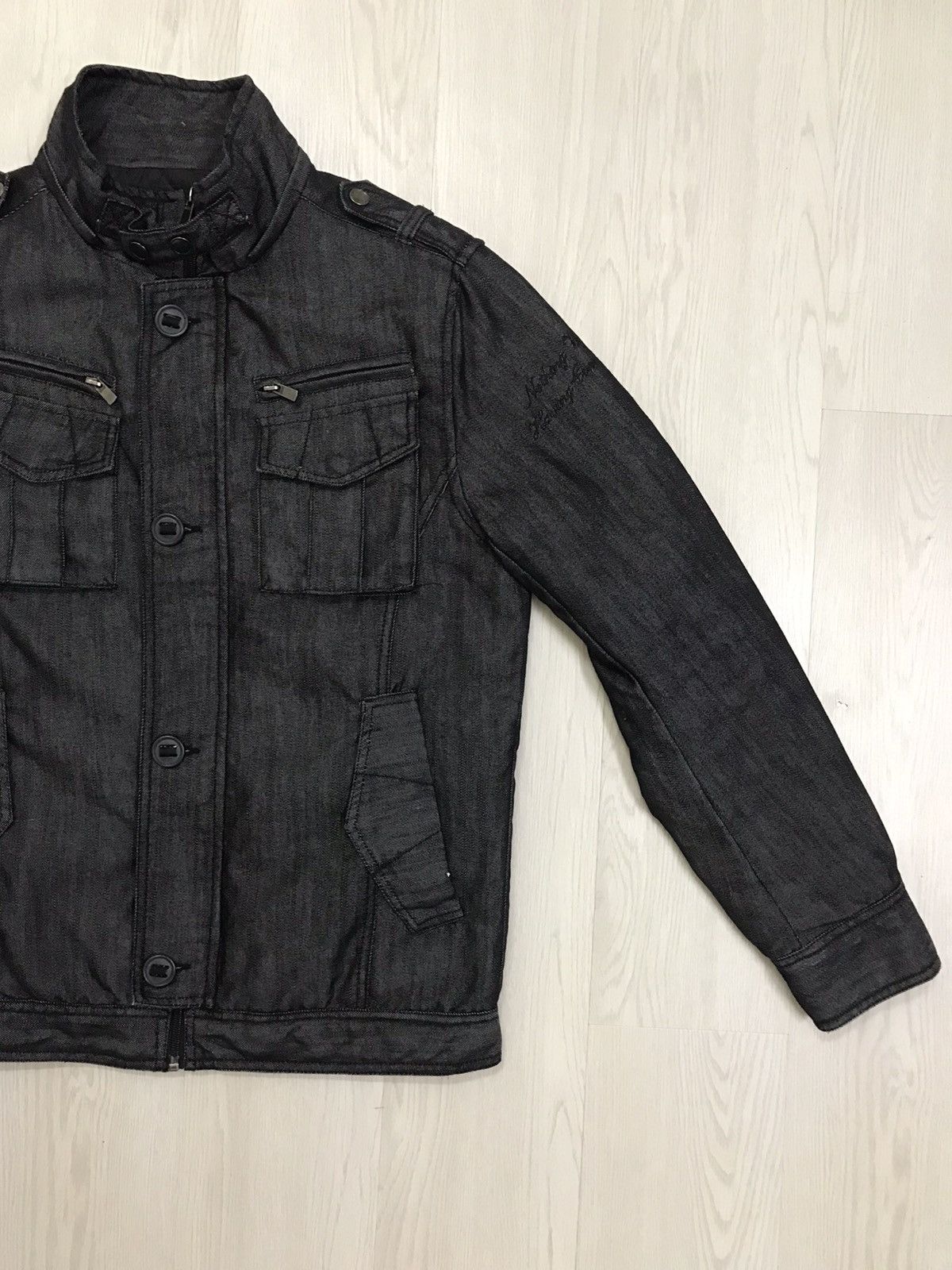 Japanese Brand × United Arrows Diagonal Arrow Japan Denim Jacket Multipocket Size US M / EU 48-50 / 2 - 9 Thumbnail