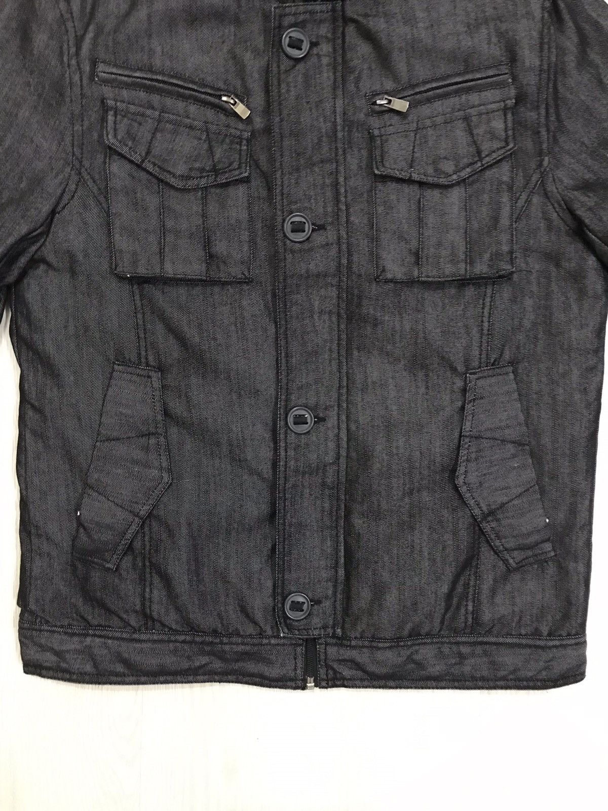 Japanese Brand × United Arrows Diagonal Arrow Japan Denim Jacket Multipocket Size US M / EU 48-50 / 2 - 6 Thumbnail