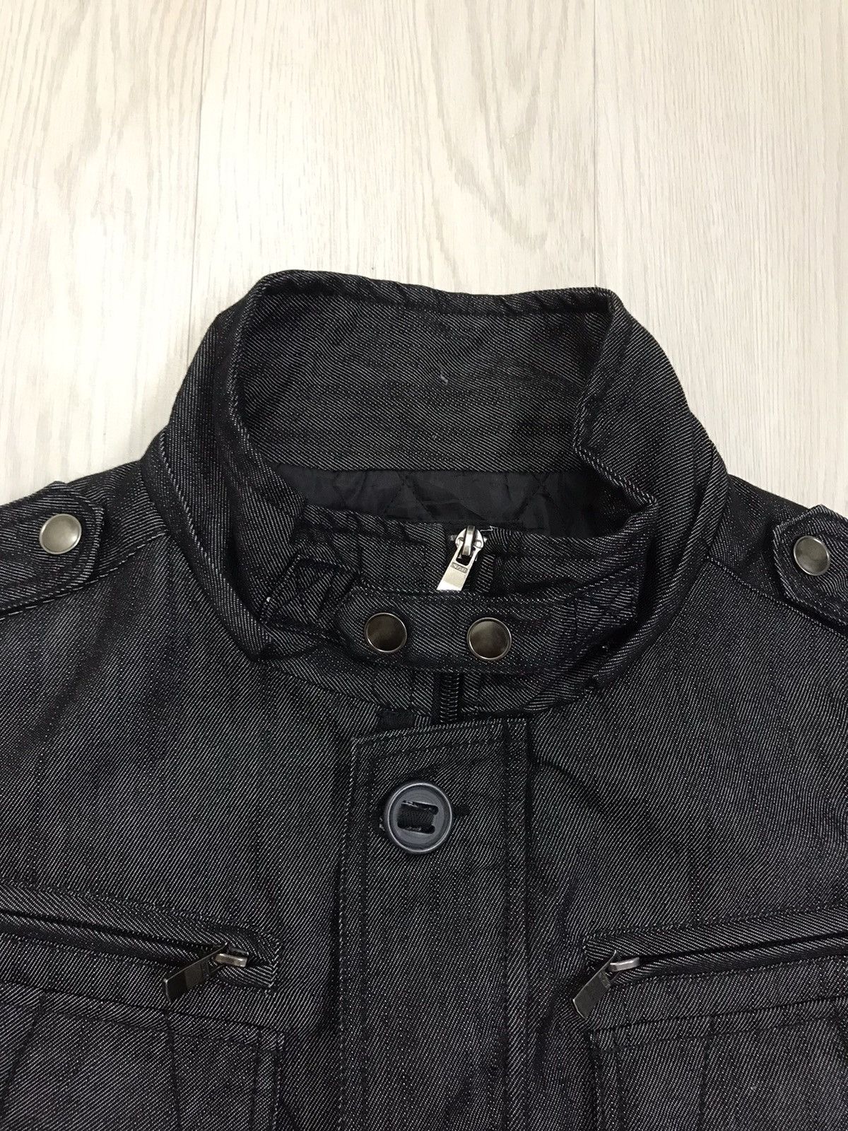 Japanese Brand × United Arrows Diagonal Arrow Japan Denim Jacket Multipocket Size US M / EU 48-50 / 2 - 10 Thumbnail