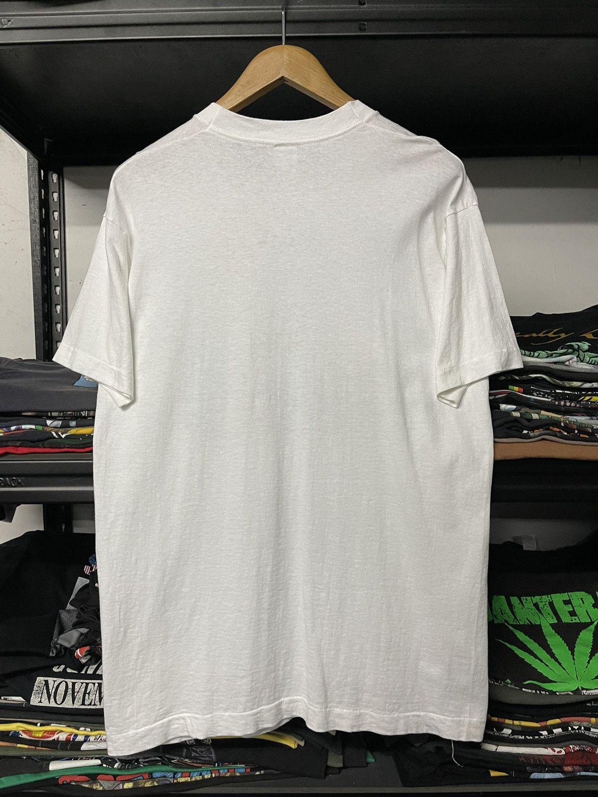 Fruit Of The Loom × Vintage Vintage 90s Popart Peace Tees Skateboard Size US L / EU 52-54 / 3 - 7 Thumbnail