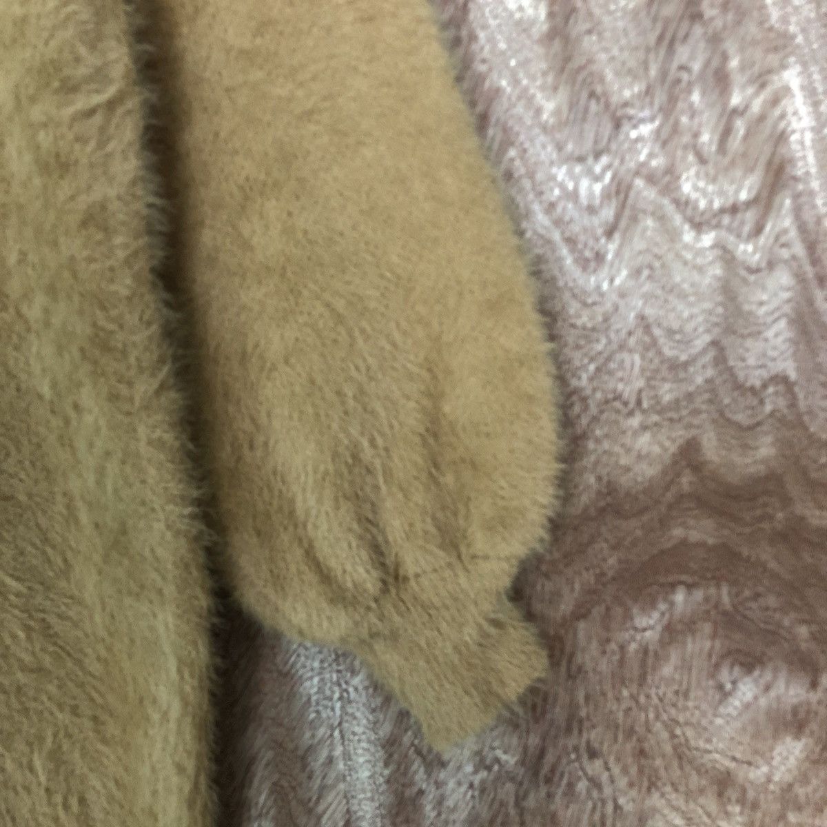 Homespun Knitwear × Japanese Brand Japan Brown Mohair Shag Shaggy Baggy knitwear #0424 Size US M / EU 48-50 / 2 - 4 Thumbnail