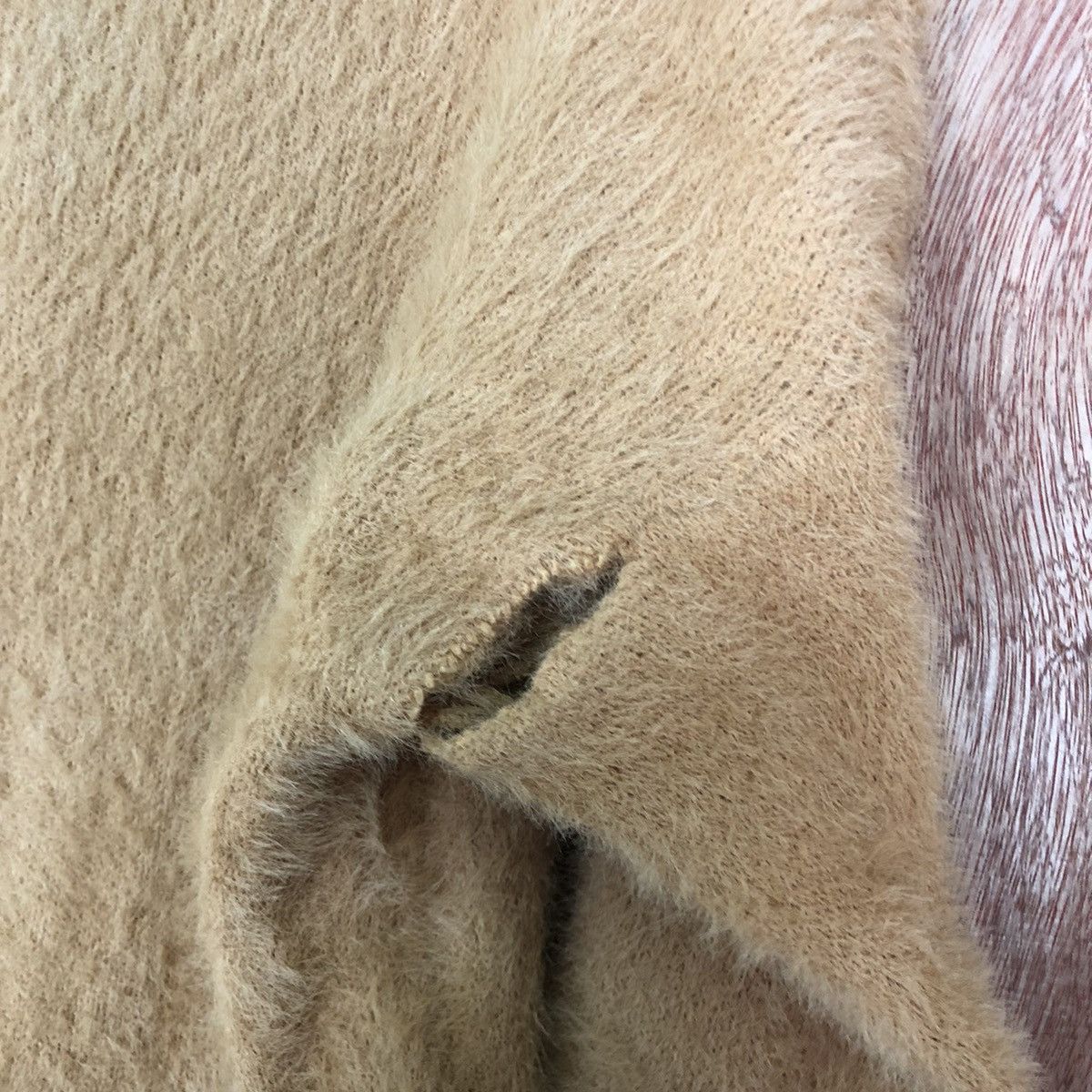 Homespun Knitwear × Japanese Brand Japan Brown Mohair Shag Shaggy Baggy knitwear #0424 Size US M / EU 48-50 / 2 - 13 Thumbnail