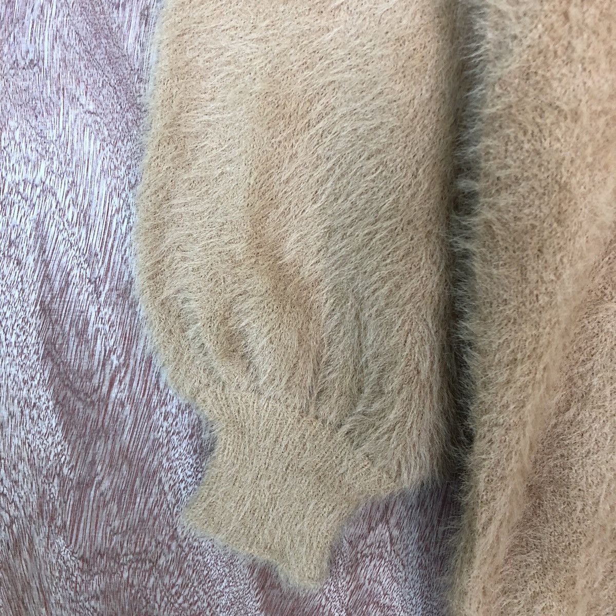 Homespun Knitwear × Japanese Brand Japan Brown Mohair Shag Shaggy Baggy knitwear #0424 Size US M / EU 48-50 / 2 - 6 Thumbnail
