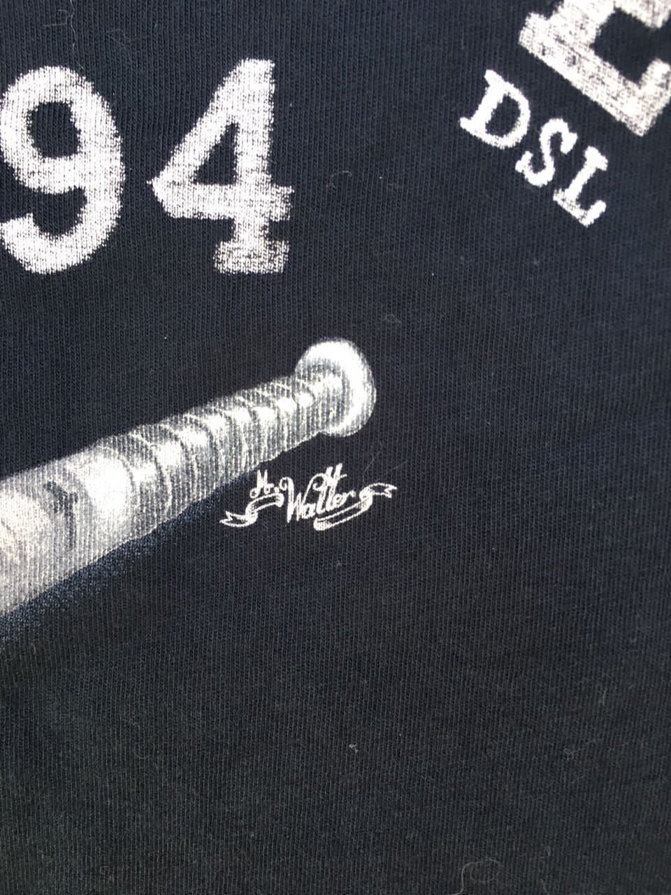 55DSL Diesel x 55 DSL Walter Johnson baseball black Shirts Women Size S / US 4 / IT 40 - 4 Thumbnail