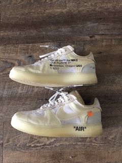 Off-White x Nike Air Force 1 Low “MoMA” customized by Virgil Abloh