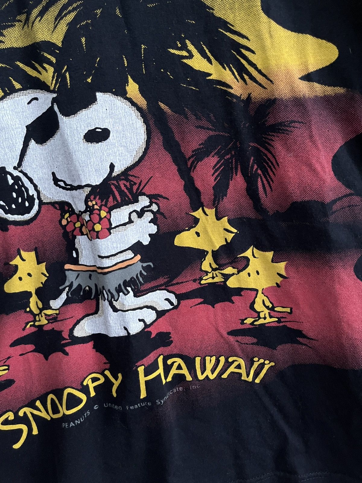 Cartoon Network Snoopy Peanuts Hawaii Vintage 90s Tshirt Size US XL / EU 56 / 4 - 8 Thumbnail