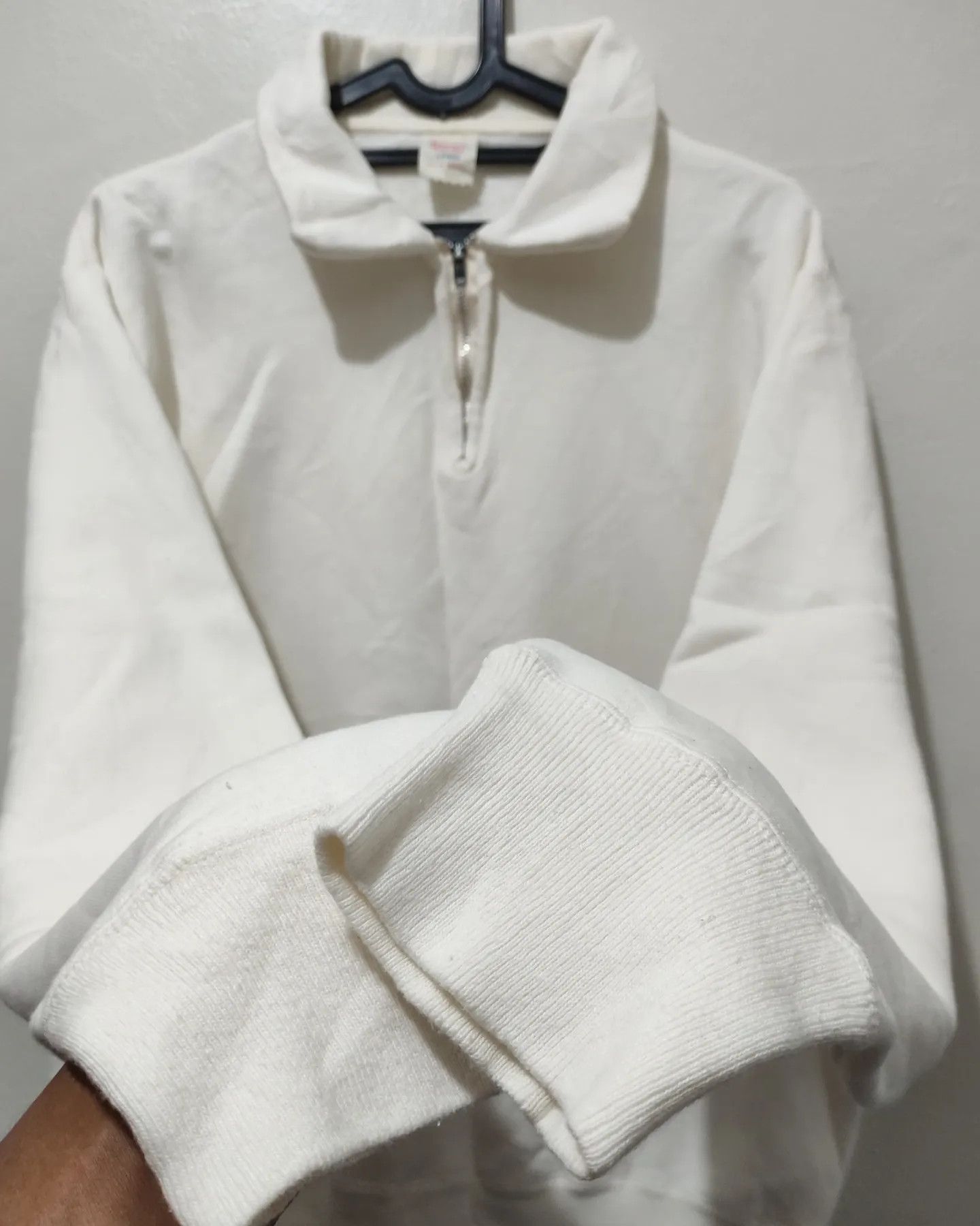 Sugar Cane Vintage Sugar Cane 50s Zip Collar Sweater shirt Size US L / EU 52-54 / 3 - 7 Thumbnail