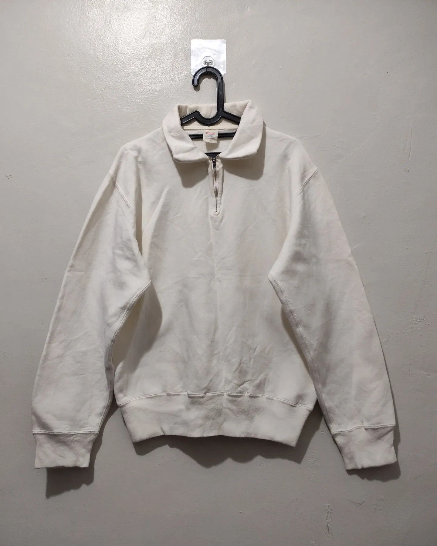 Sugar Cane Vintage Sugar Cane 50s Zip Collar Sweater shirt Size US L / EU 52-54 / 3 - 6 Thumbnail