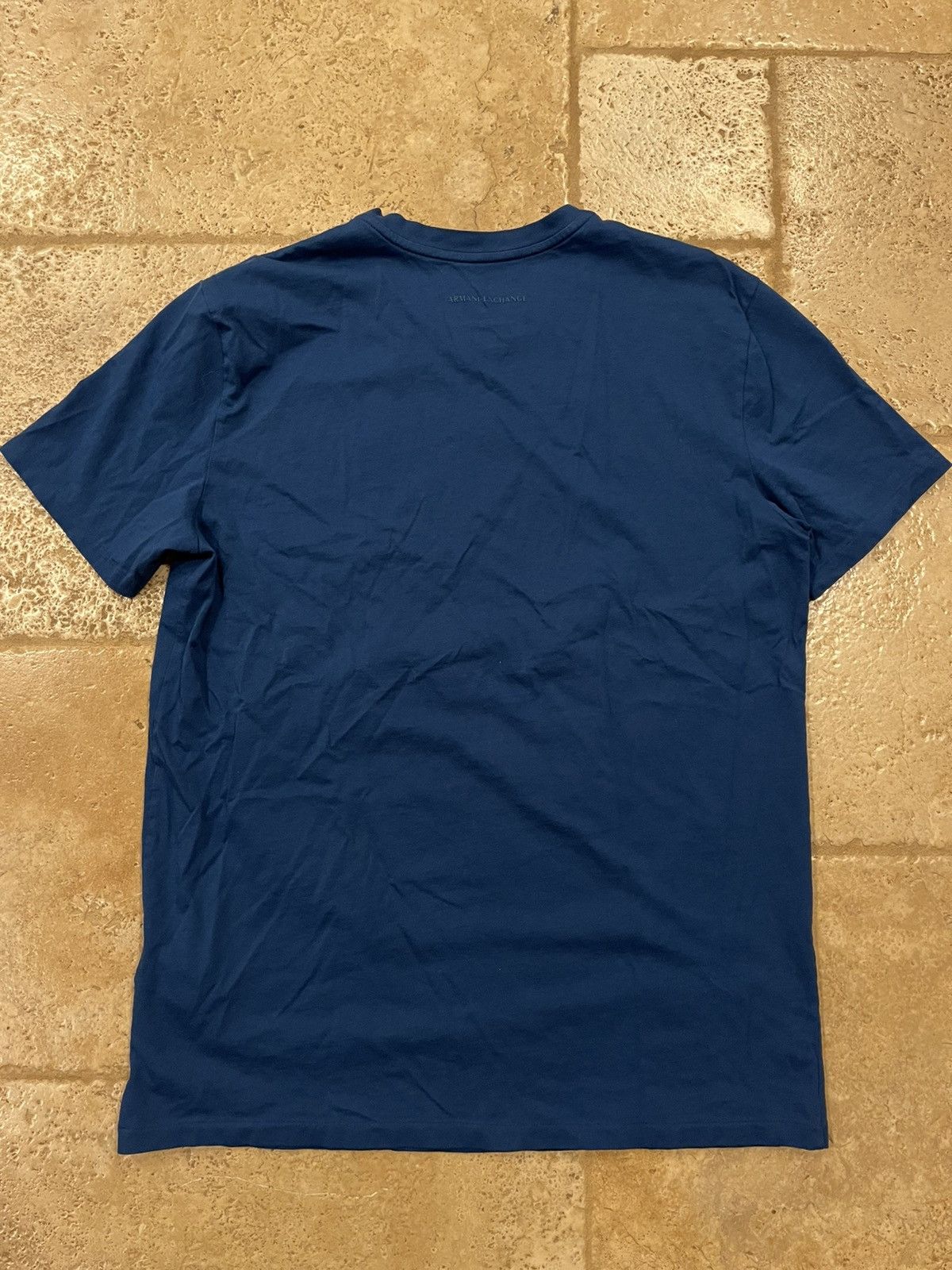 Armani Exchange Armani Exchange Short Sleeve Blue Tee Size US M / EU 48-50 / 2 - 3 Thumbnail