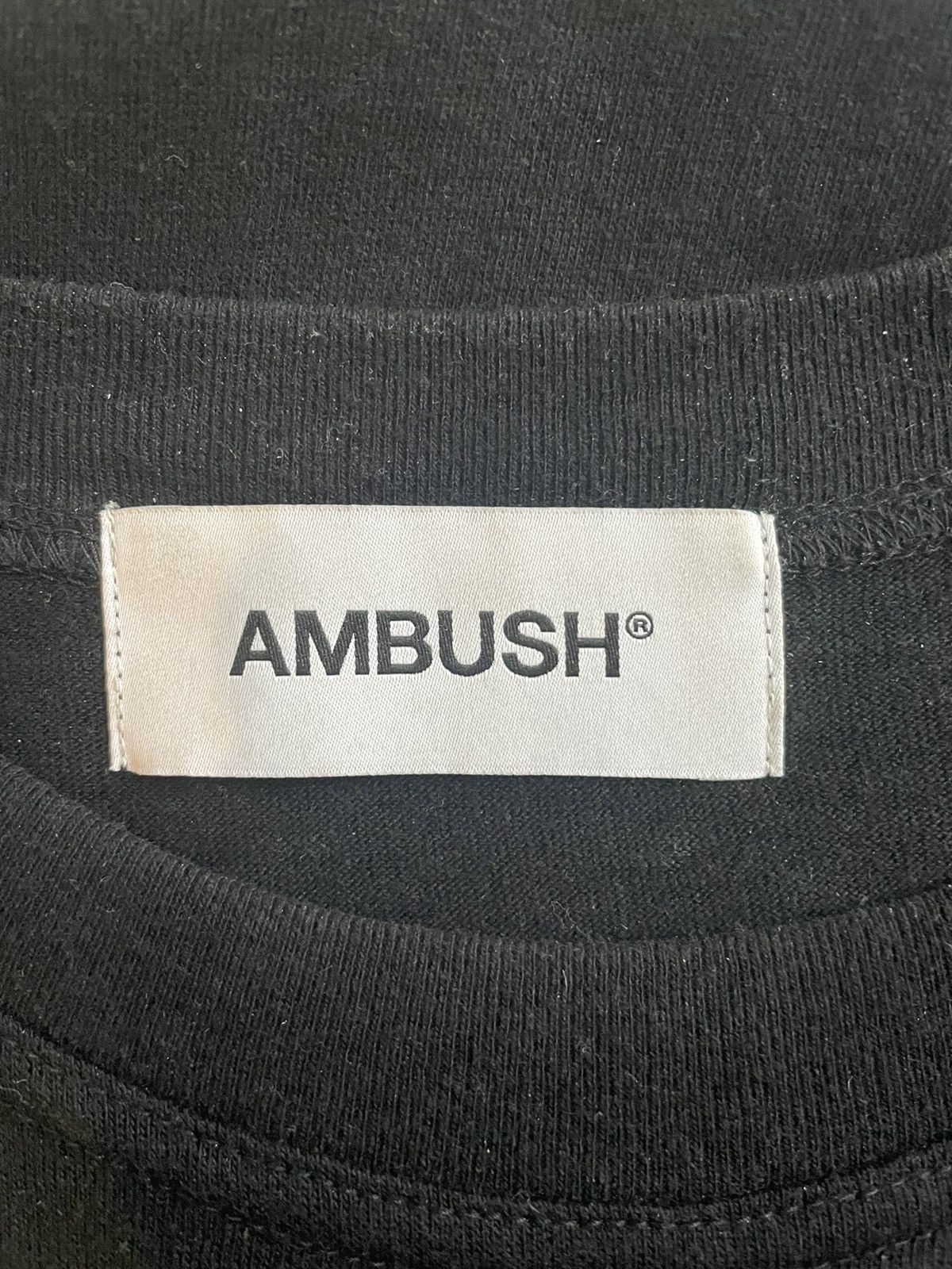 Ambush Design Ambush Black Tshirt Size US L / EU 52-54 / 3 - 4 Thumbnail