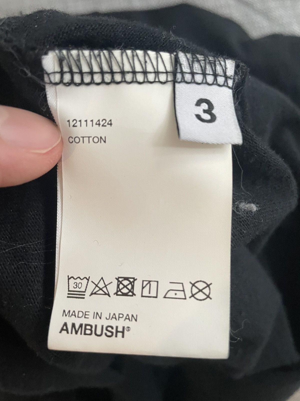 Ambush Design Ambush Black Tshirt Size US L / EU 52-54 / 3 - 6 Thumbnail