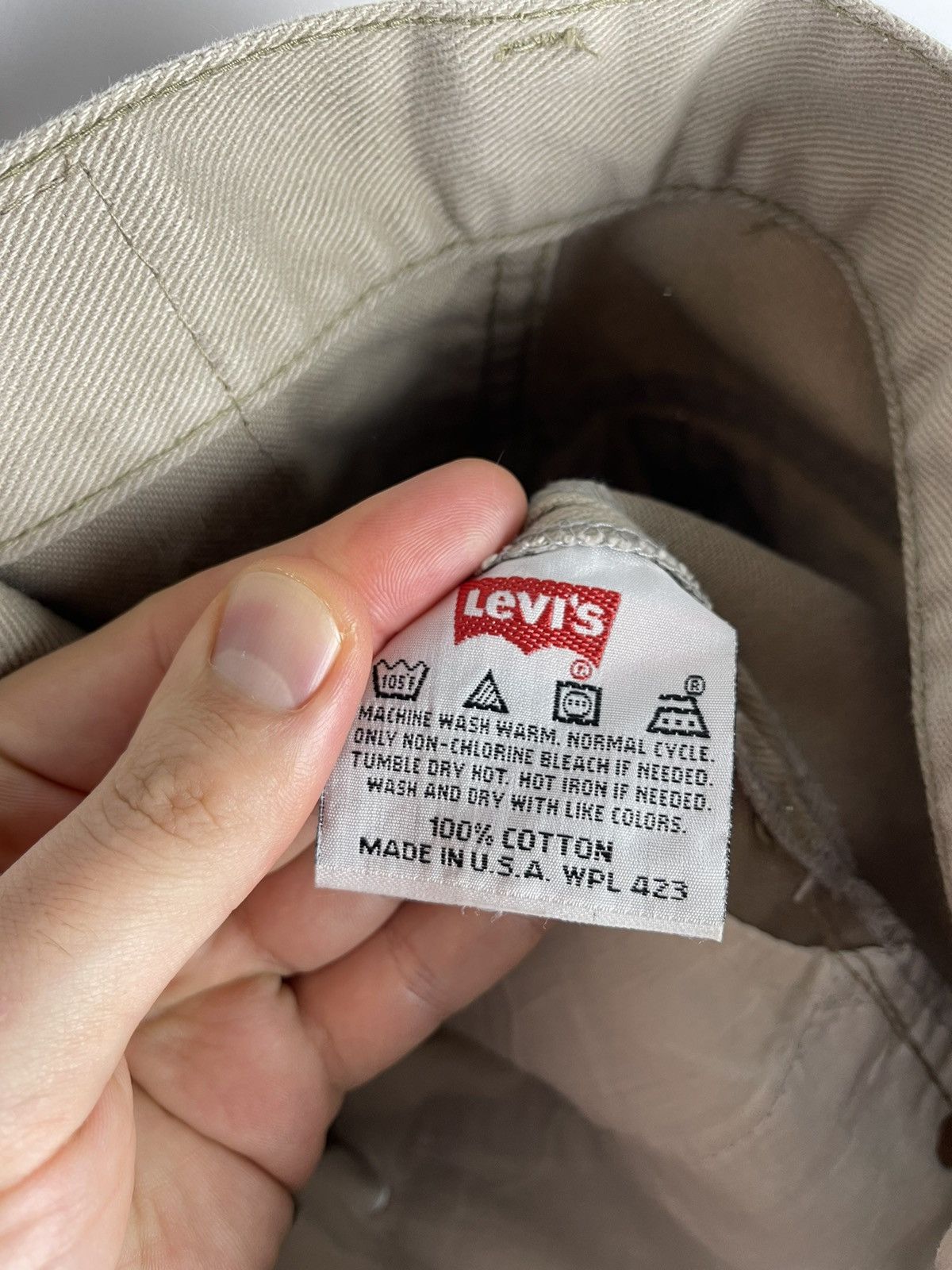 Levi's Levi’s 501 vintage 90s made in USA denim jeans pants Size US 30 / EU 46 - 11 Thumbnail