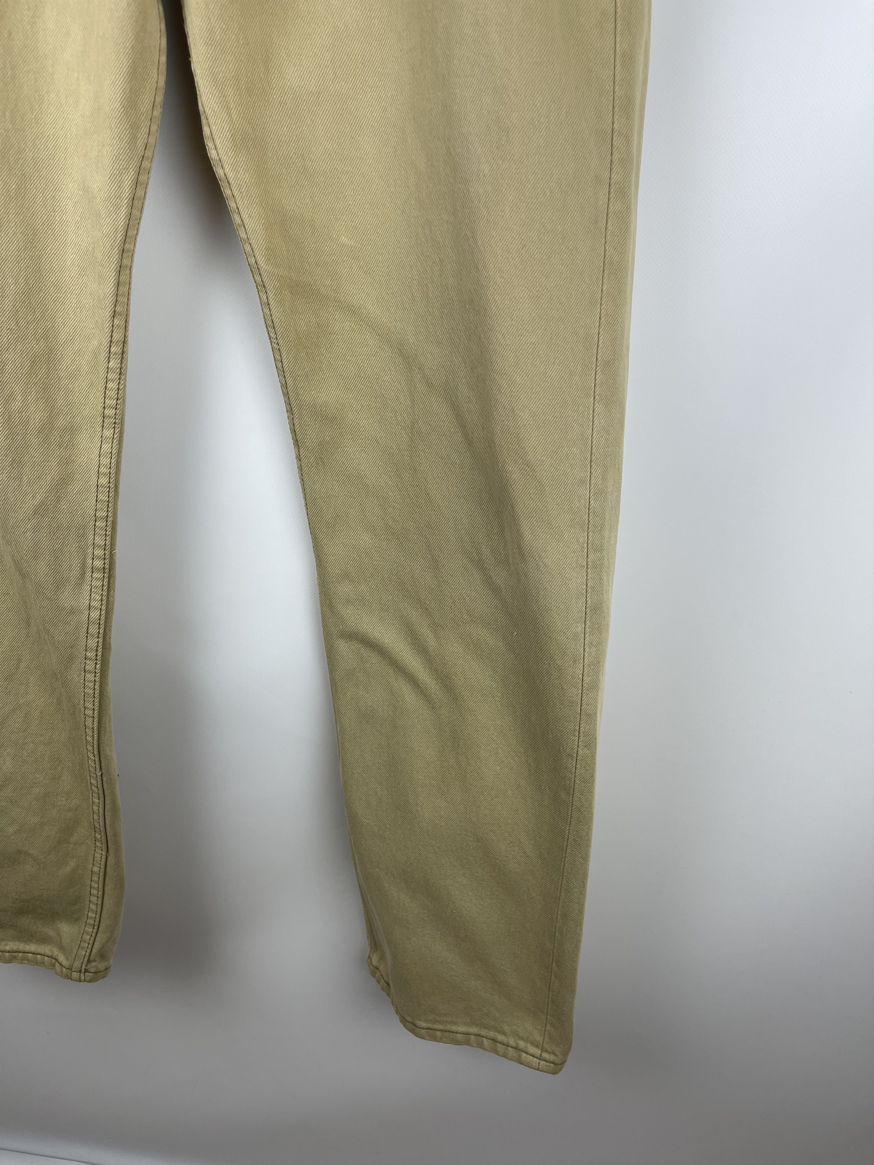 Levi's Vintage Clothing Levi’s 501 vintage made in USA beige denim jeans pants Size US 33 - 4 Thumbnail
