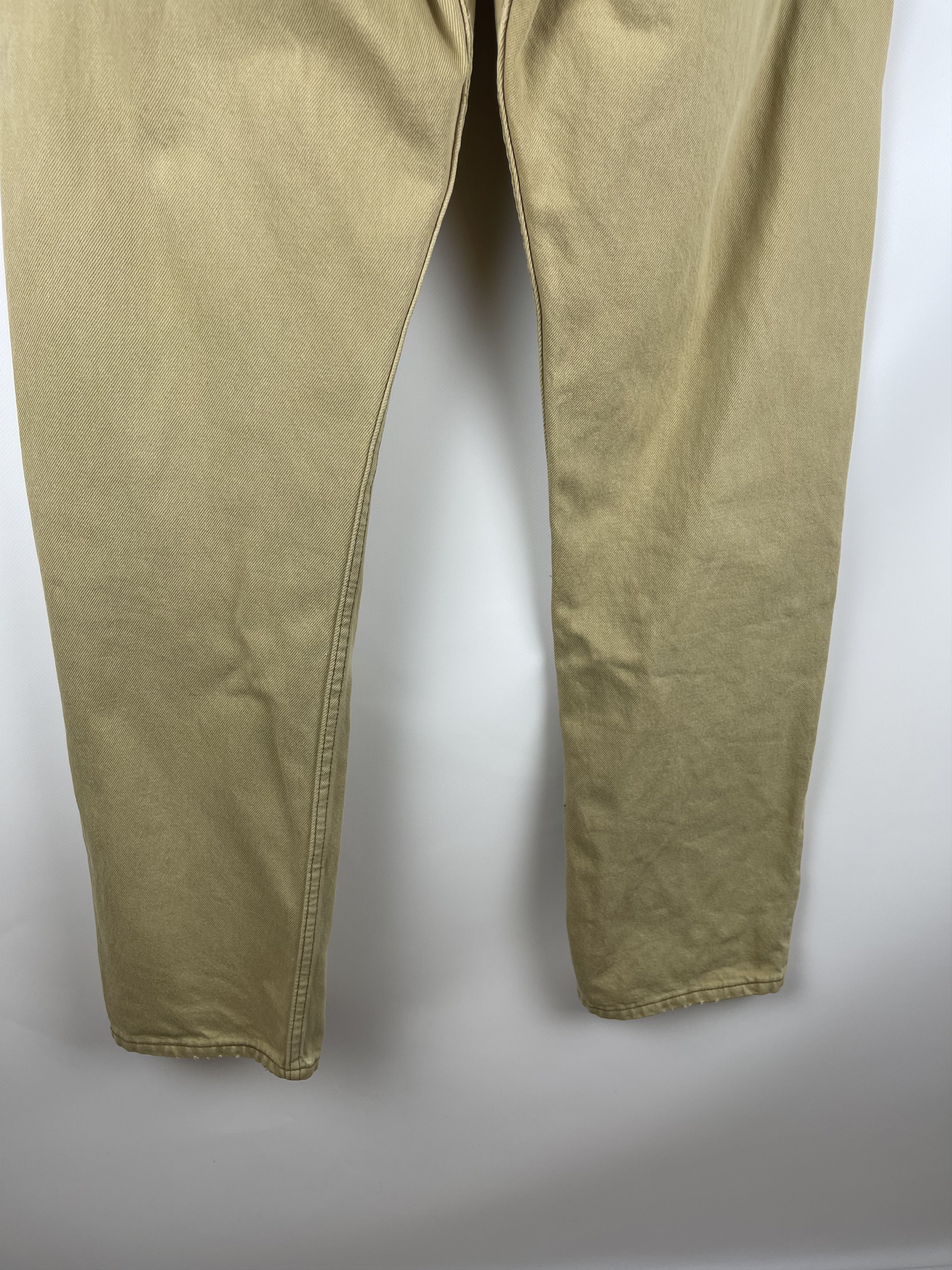 Levi's Vintage Clothing Levi’s 501 vintage made in USA beige denim jeans pants Size US 33 - 13 Thumbnail