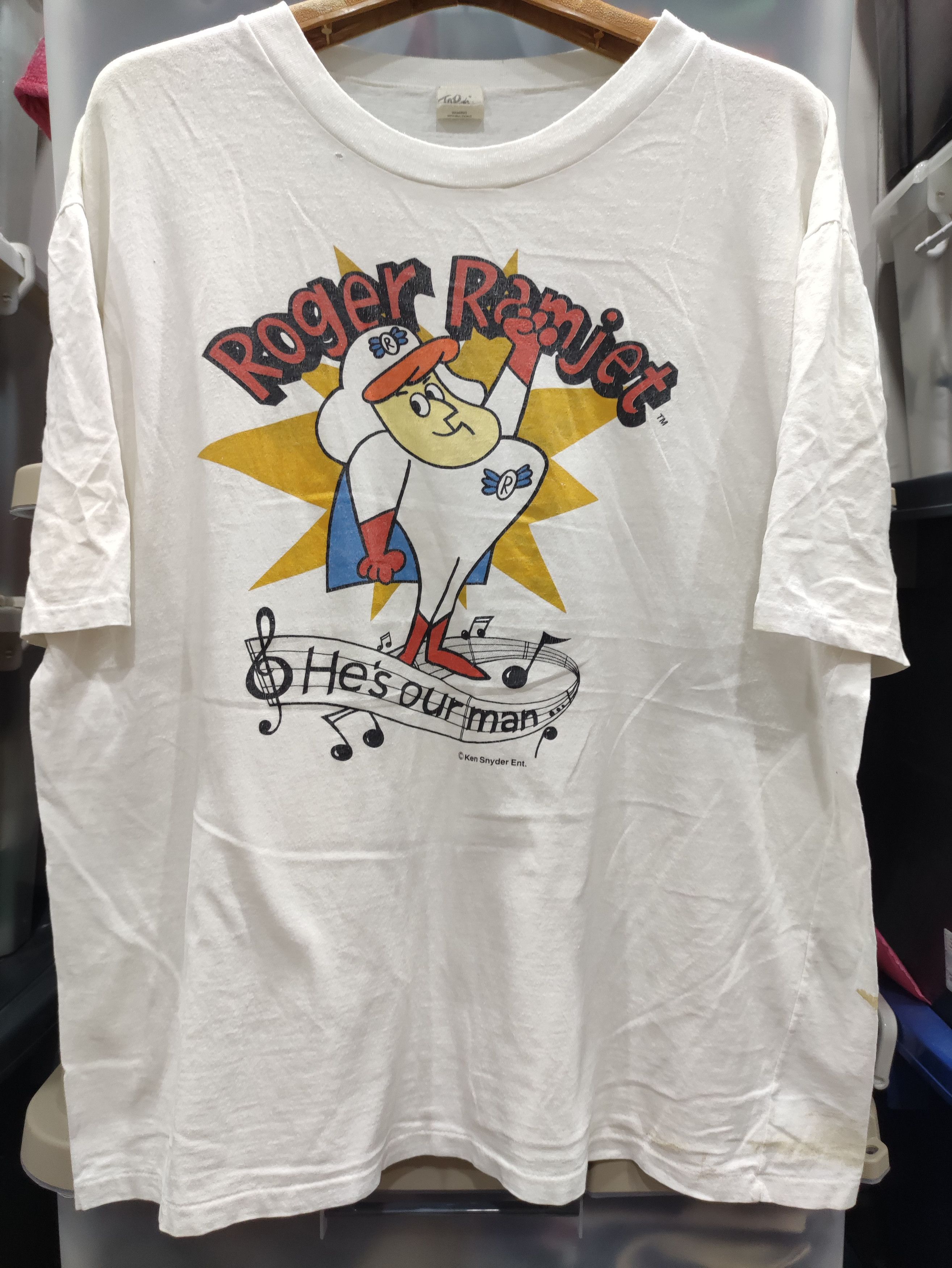 Vintage Vintage Roger Ramjet T Shirt | Grailed