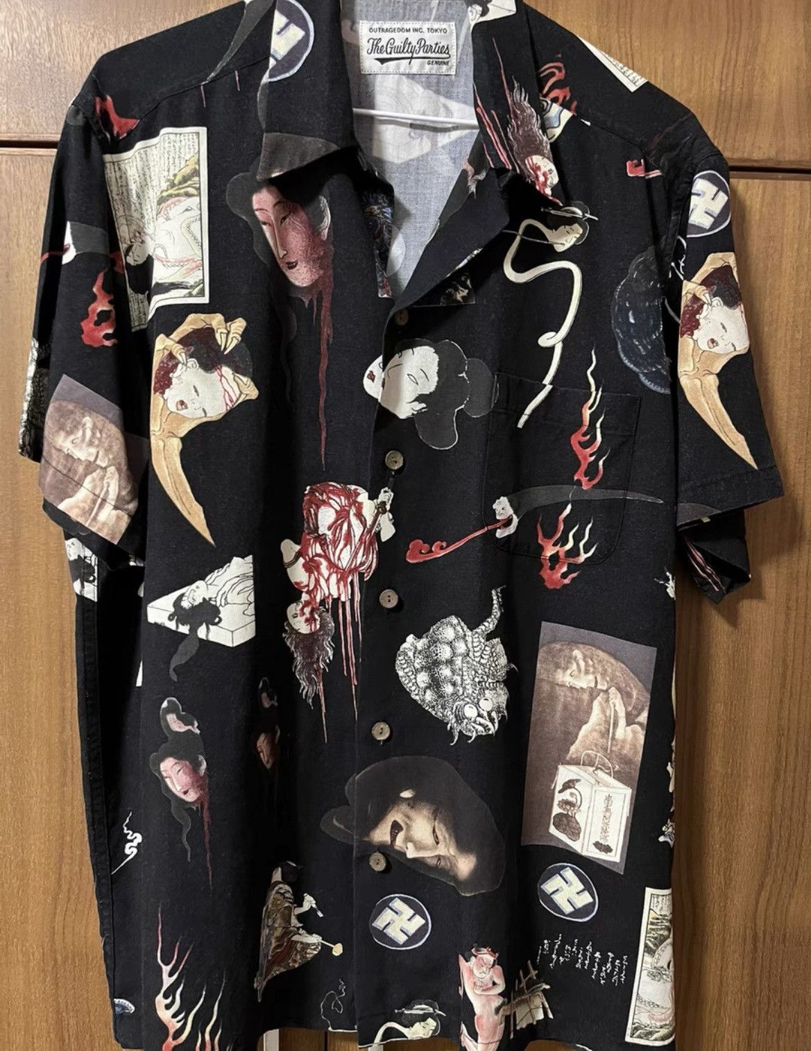 Wacko Maria Wacko Maria Ghost Night Trip Shirt | Grailed