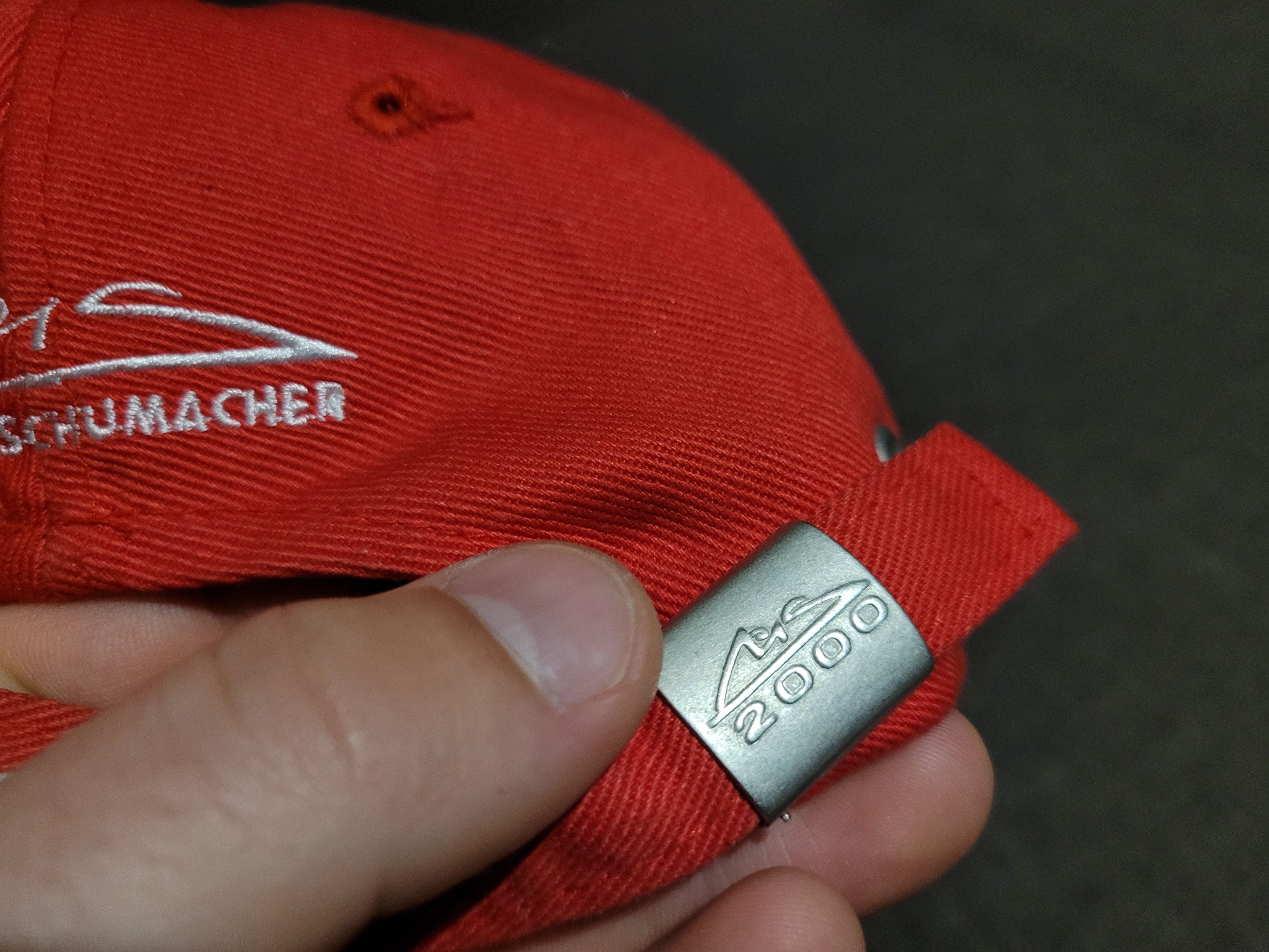 Ferrari Vintage cap michael schumacher ferrari 2000 Size ONE SIZE - 7 Thumbnail