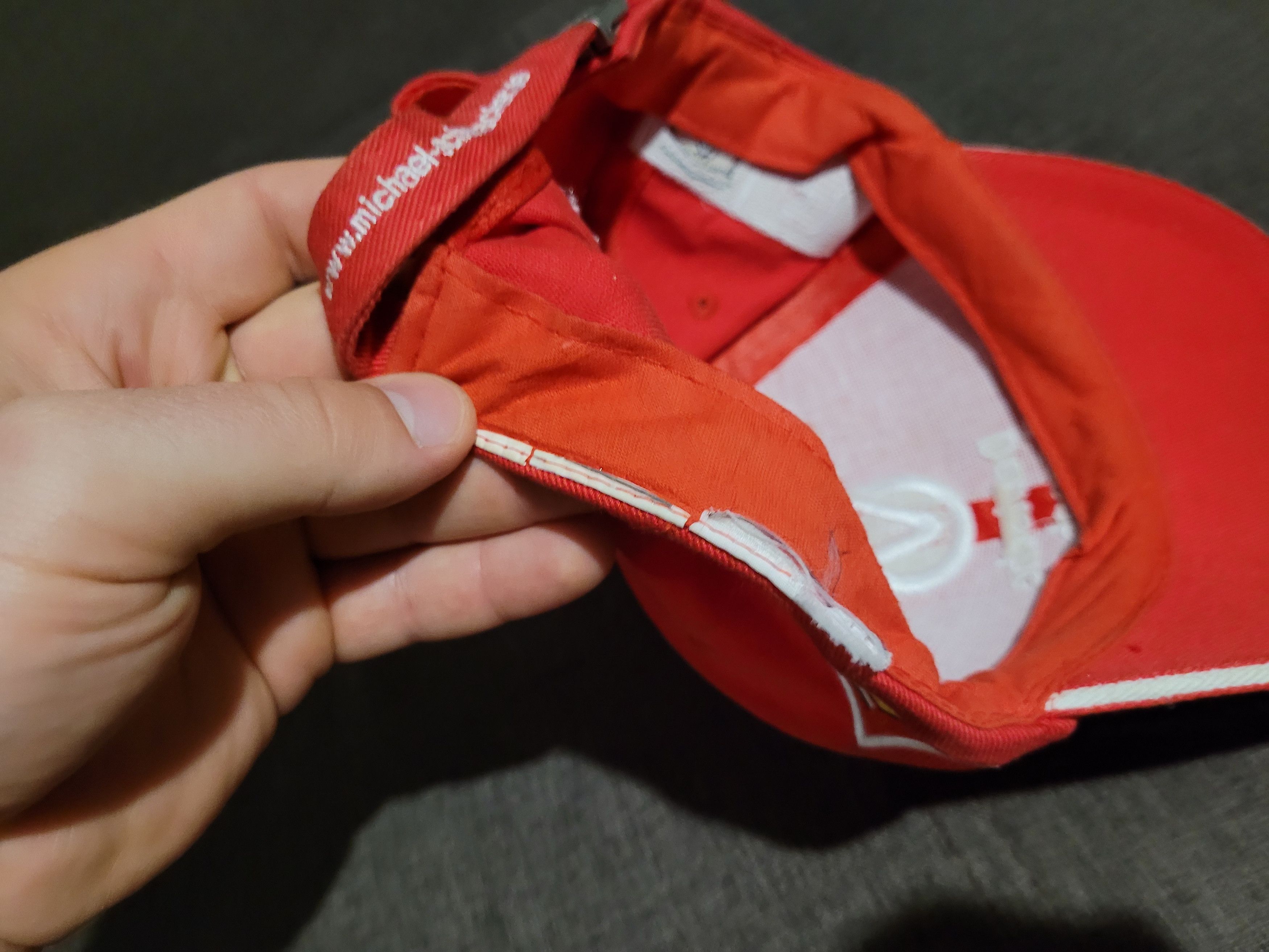 Ferrari Vintage cap michael schumacher ferrari 2000 Size ONE SIZE - 9 Thumbnail