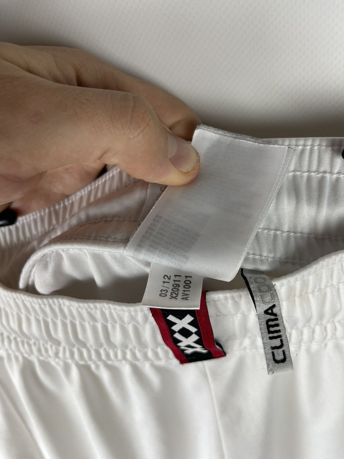 Adidas Adidas Ajax 2012 2013 home soccer shorts football Size US 34 / EU 50 - 7 Thumbnail
