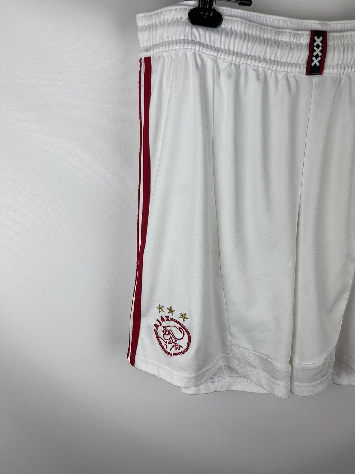 Adidas Adidas Ajax 2012 2013 home soccer shorts football Size US 34 / EU 50 - 3 Thumbnail