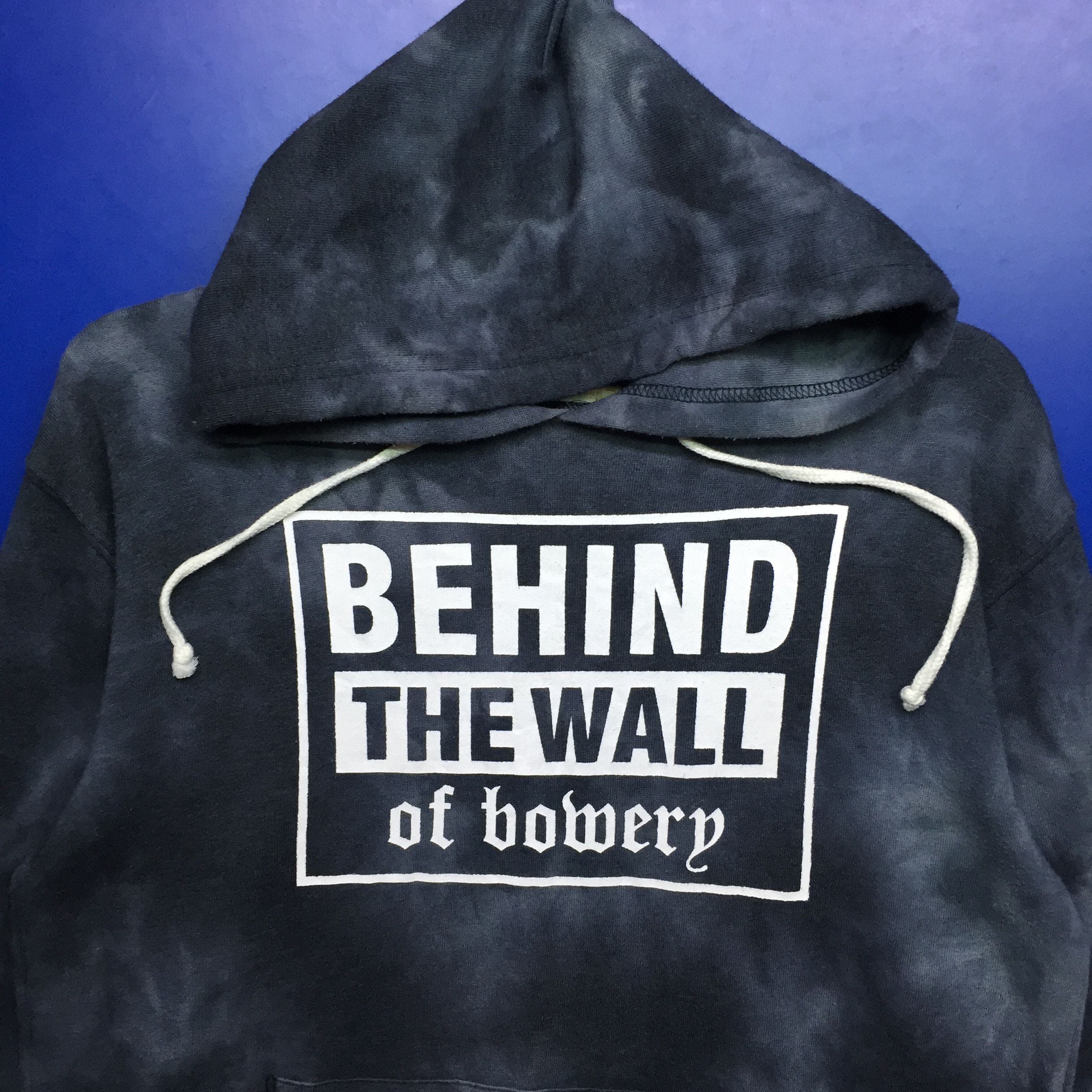 Vintage Vintage Pincponc Of Bowery Tie Dye Spell Out Hoodie Size M Size US M / EU 48-50 / 2 - 2 Thumbnail