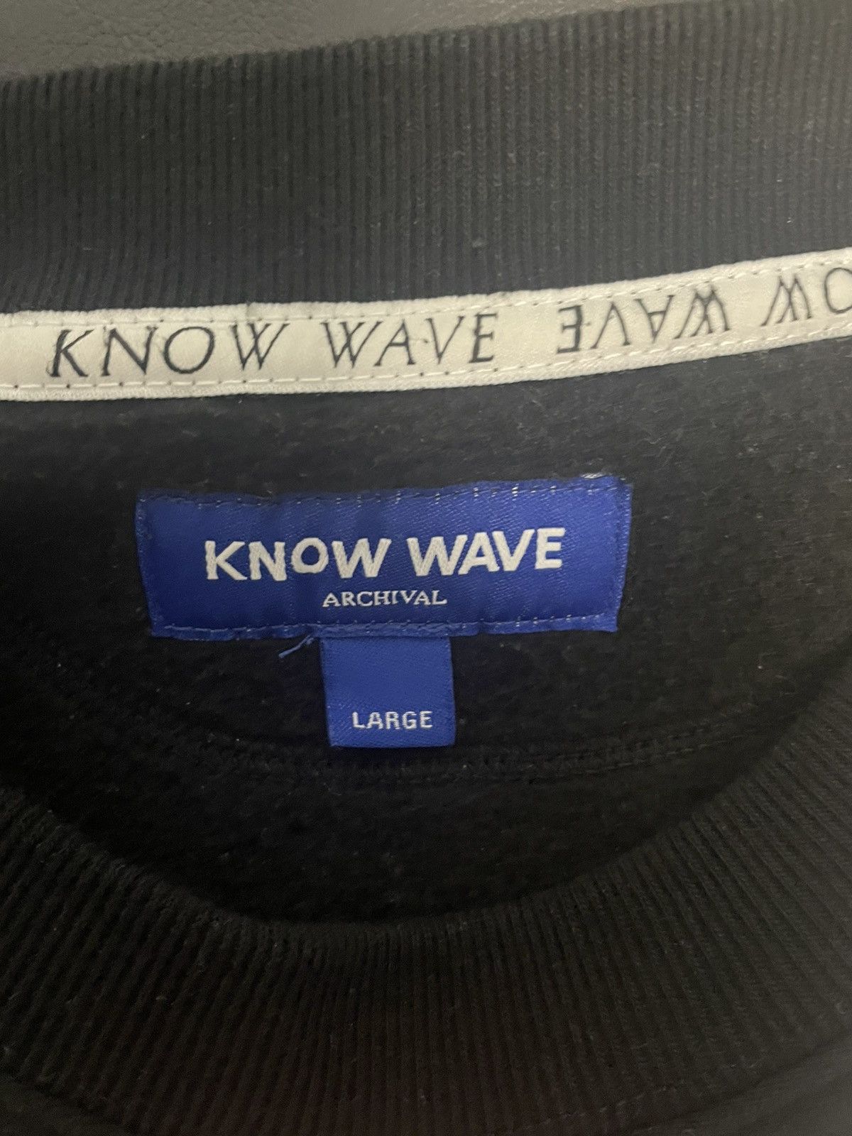 Know Wave Knockout Logo Sweatshirt Size US L / EU 52-54 / 3 - 5 Thumbnail