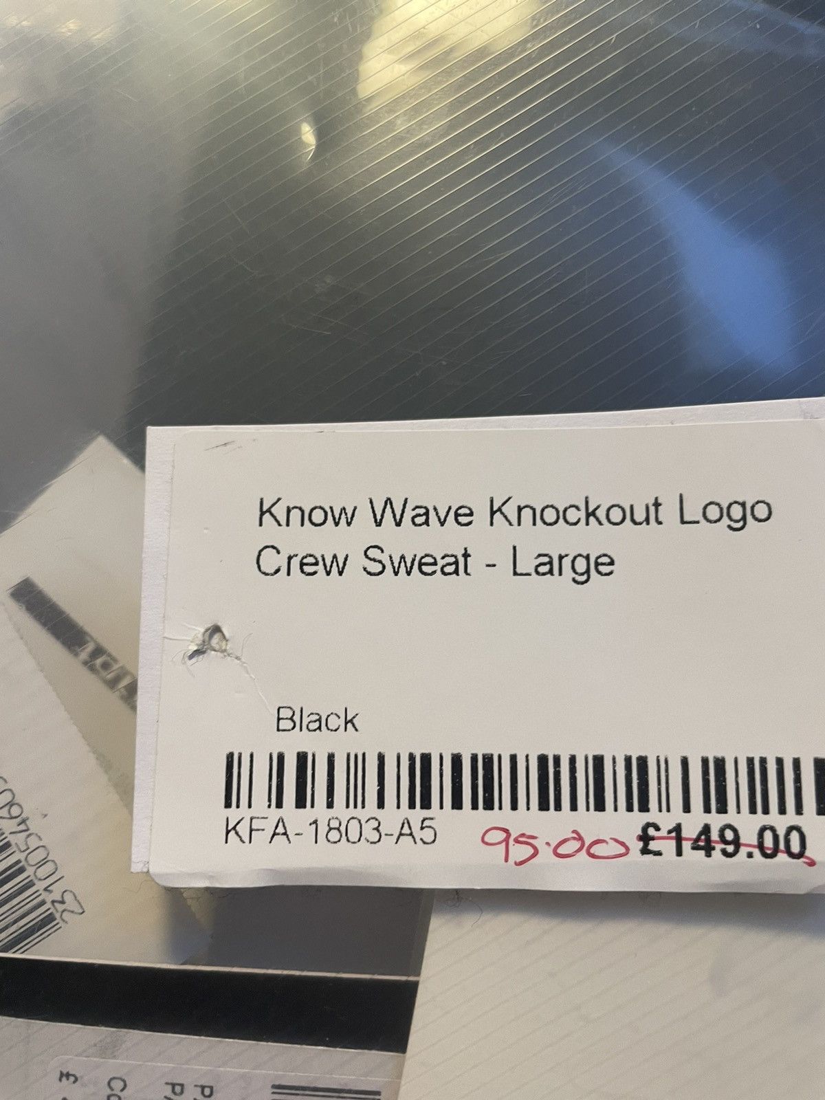 Know Wave Knockout Logo Sweatshirt Size US L / EU 52-54 / 3 - 7 Thumbnail