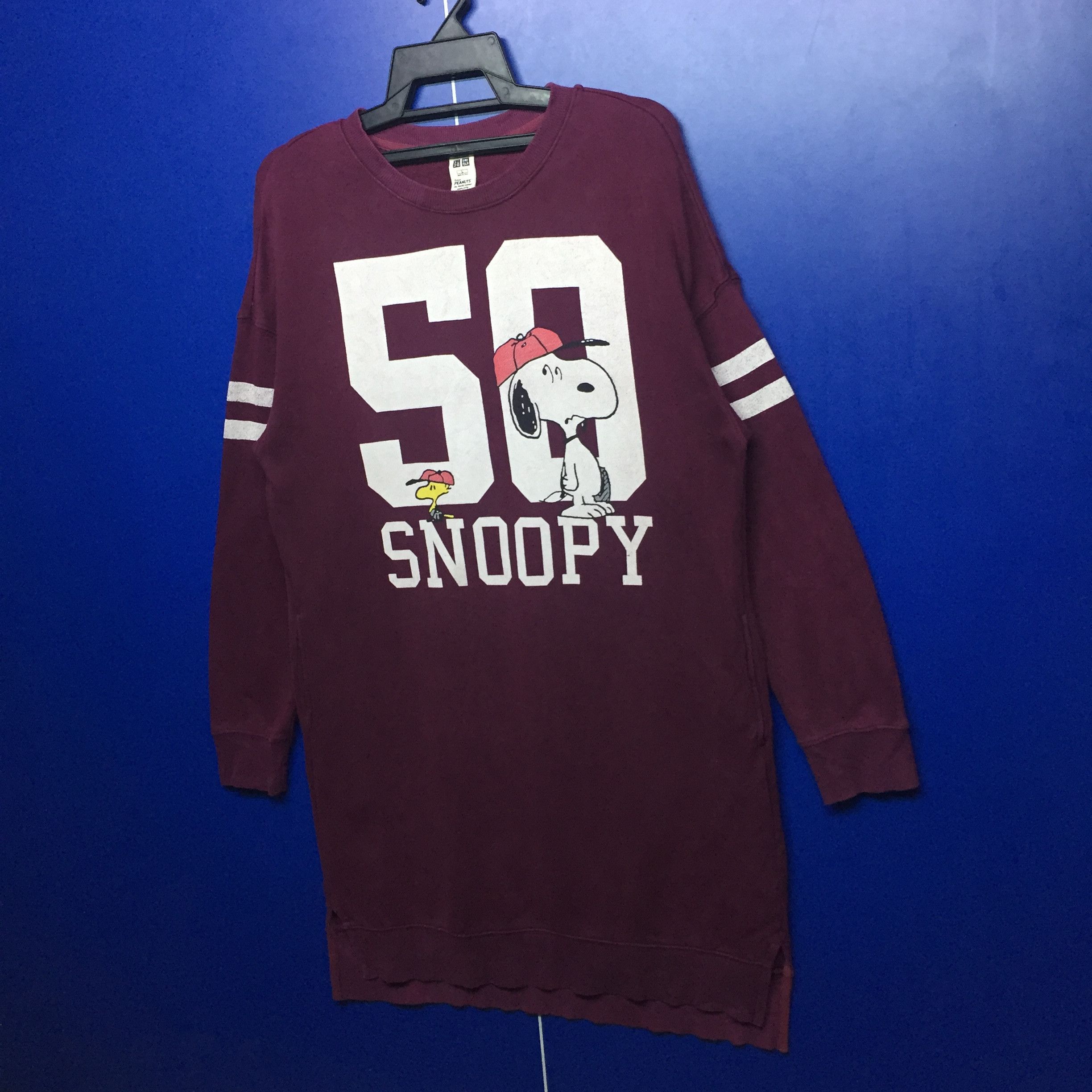 Cartoon Network × Peanuts × Uniqlo Vintage Uni Qlo Peanuts Snoopy Sleepwear Sweatshirt Size M Size US M / EU 48-50 / 2 - 4 Thumbnail