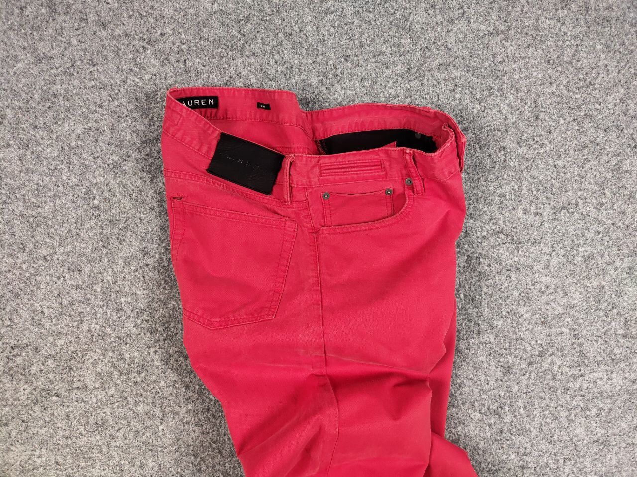 Ralph Lauren Black Label Rare Ralph Lauren Black Label Men's Vintage Red Denim Jeans Size US 34 / EU 50 - 18 Thumbnail
