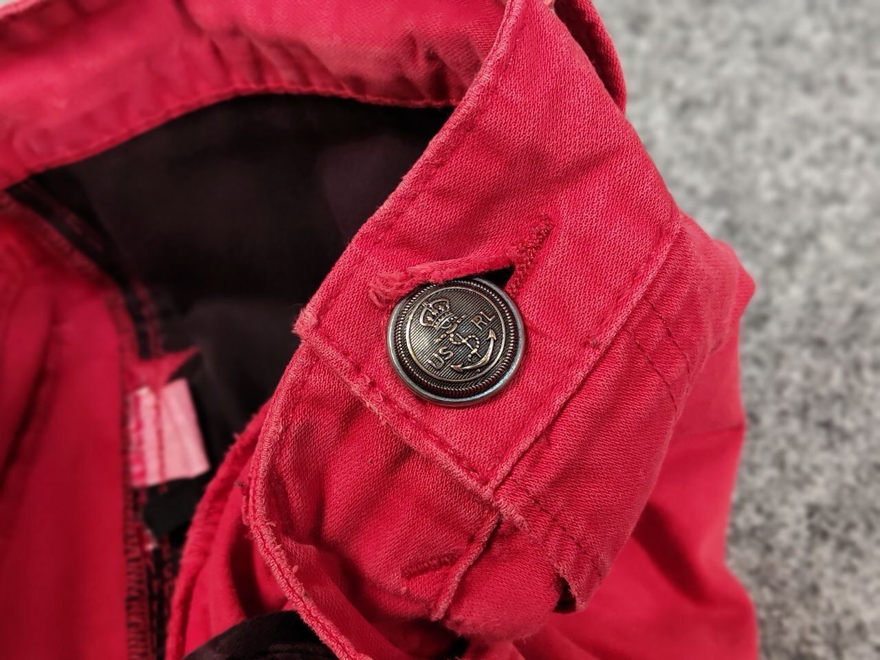 Ralph Lauren Black Label Rare Ralph Lauren Black Label Men's Vintage Red Denim Jeans Size US 34 / EU 50 - 24 Thumbnail