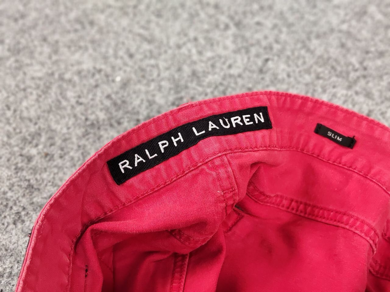 Ralph Lauren Black Label Rare Ralph Lauren Black Label Men's Vintage Red Denim Jeans Size US 34 / EU 50 - 20 Thumbnail