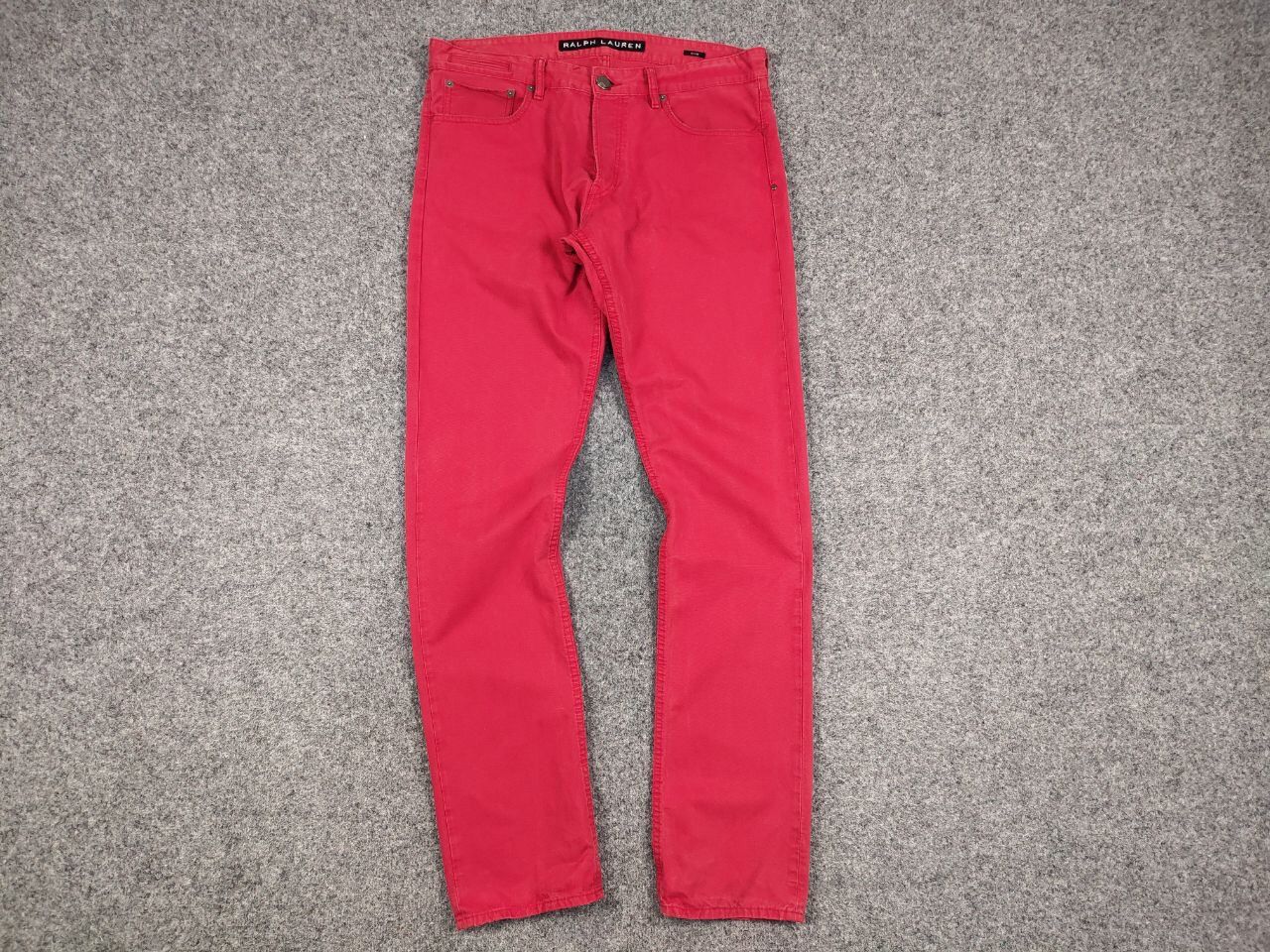 Ralph Lauren Black Label Rare Ralph Lauren Black Label Men's Vintage Red Denim Jeans Size US 34 / EU 50 - 13 Thumbnail
