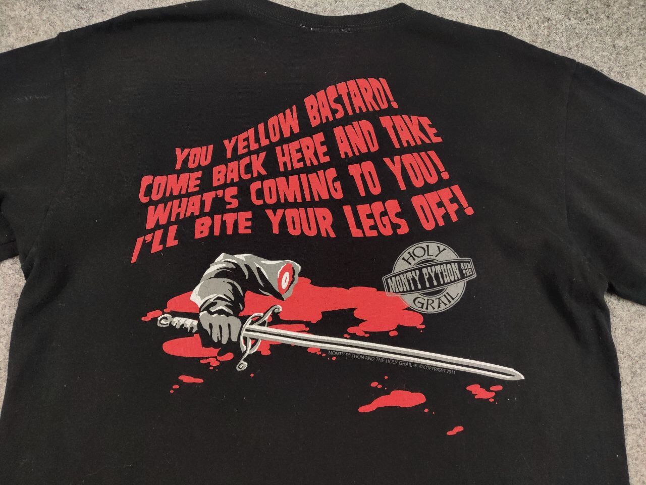 Liquid Blue Liquid Blue Vintage Monty Python Flesh Wound Tee T Shirt Size US L / EU 52-54 / 3 - 15 Thumbnail