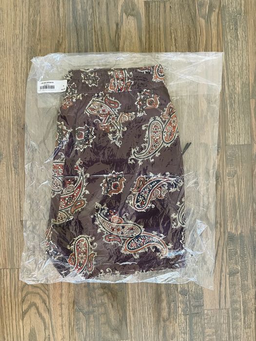 Kith Kith Printed Active Short Silk Paisley | Grailed