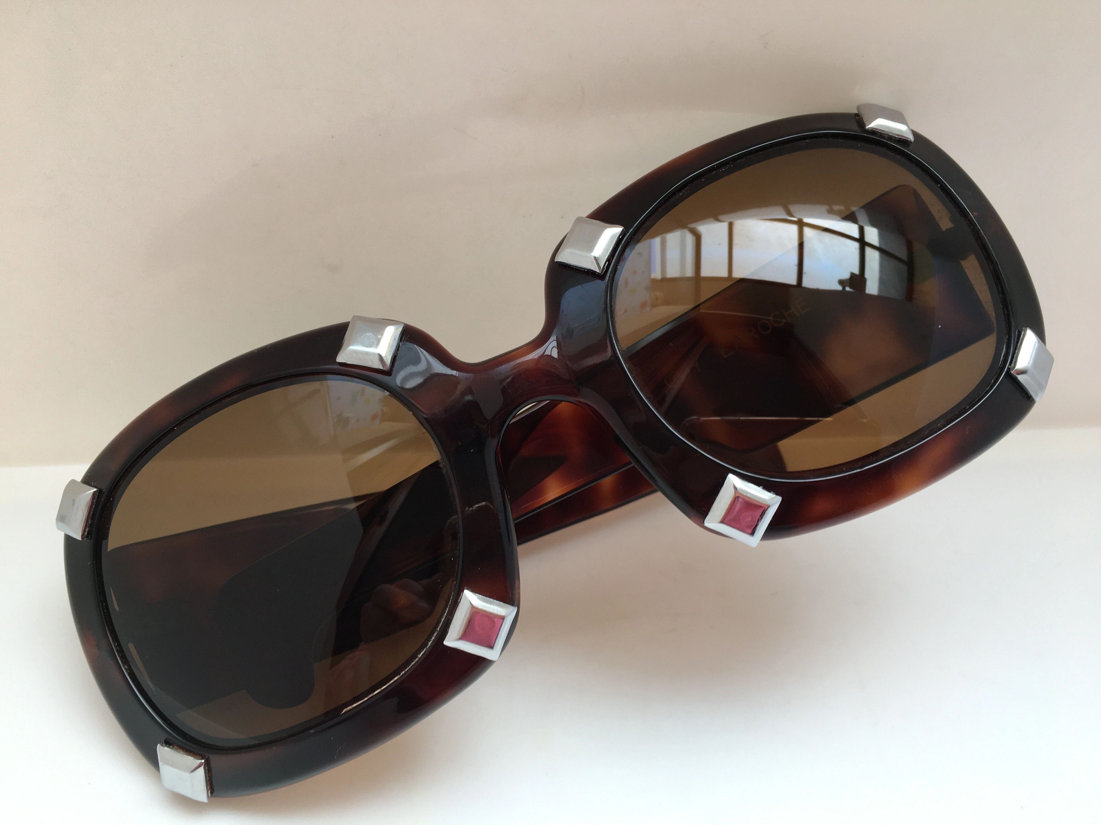 Guy Laroche '68 MOD GUY LAROCHE PARIS HAUTE COUTURE SUNGLASSES Size ONE SIZE - 2 Thumbnail