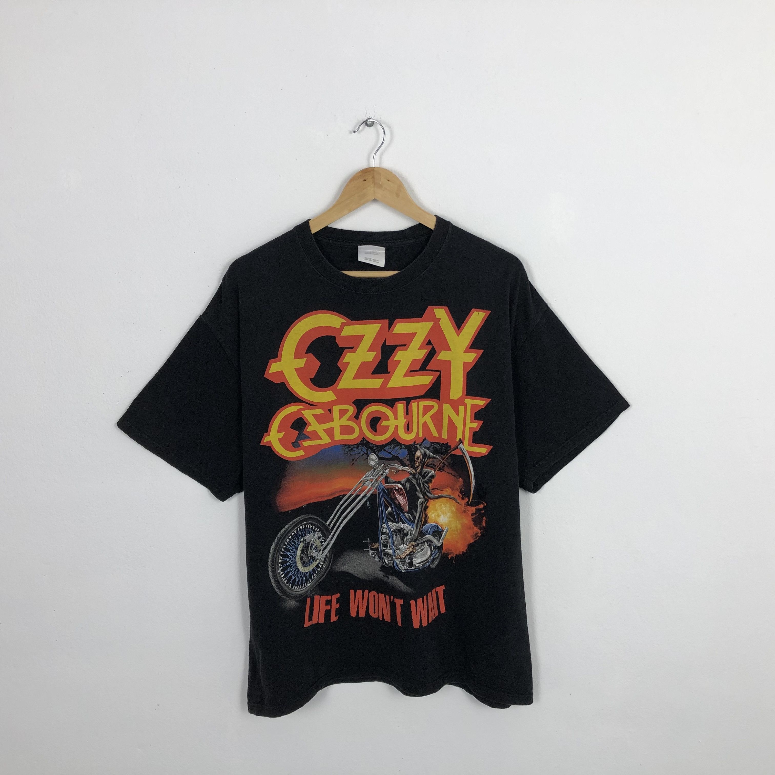 Ozzy Osbourne Vintage OZZY OSBOURNE Big Design Tshirt Size US XL / EU 56 / 4 - 1 Thumbnail